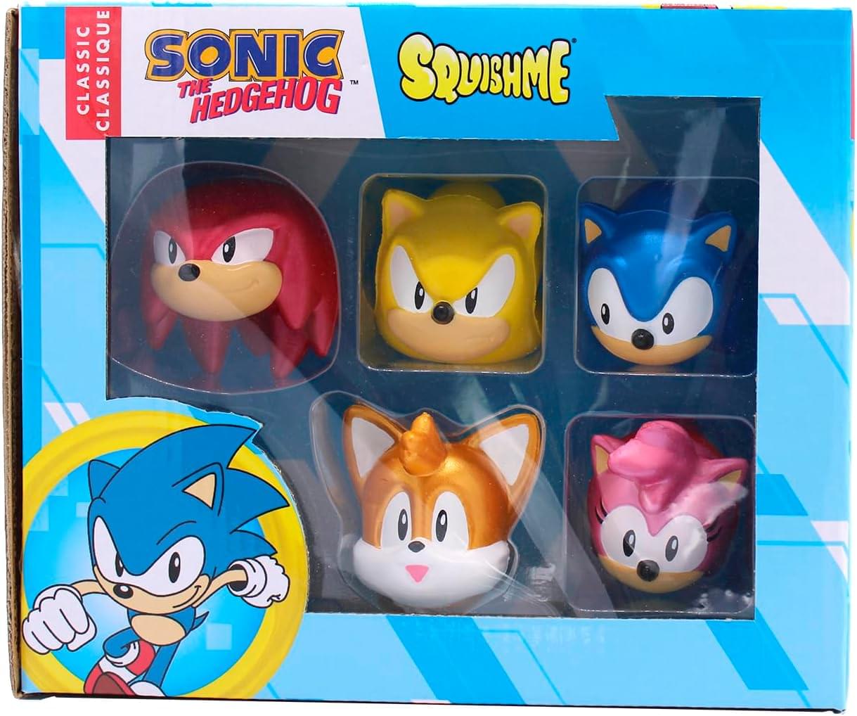 Sonic the Hedgehog 5 Piece SquishMe Collectors Box
