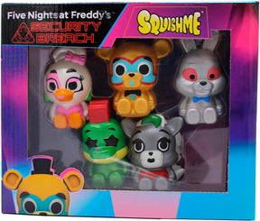 Five Nights At Freddys 5 Piece SquishMe Collectors Box