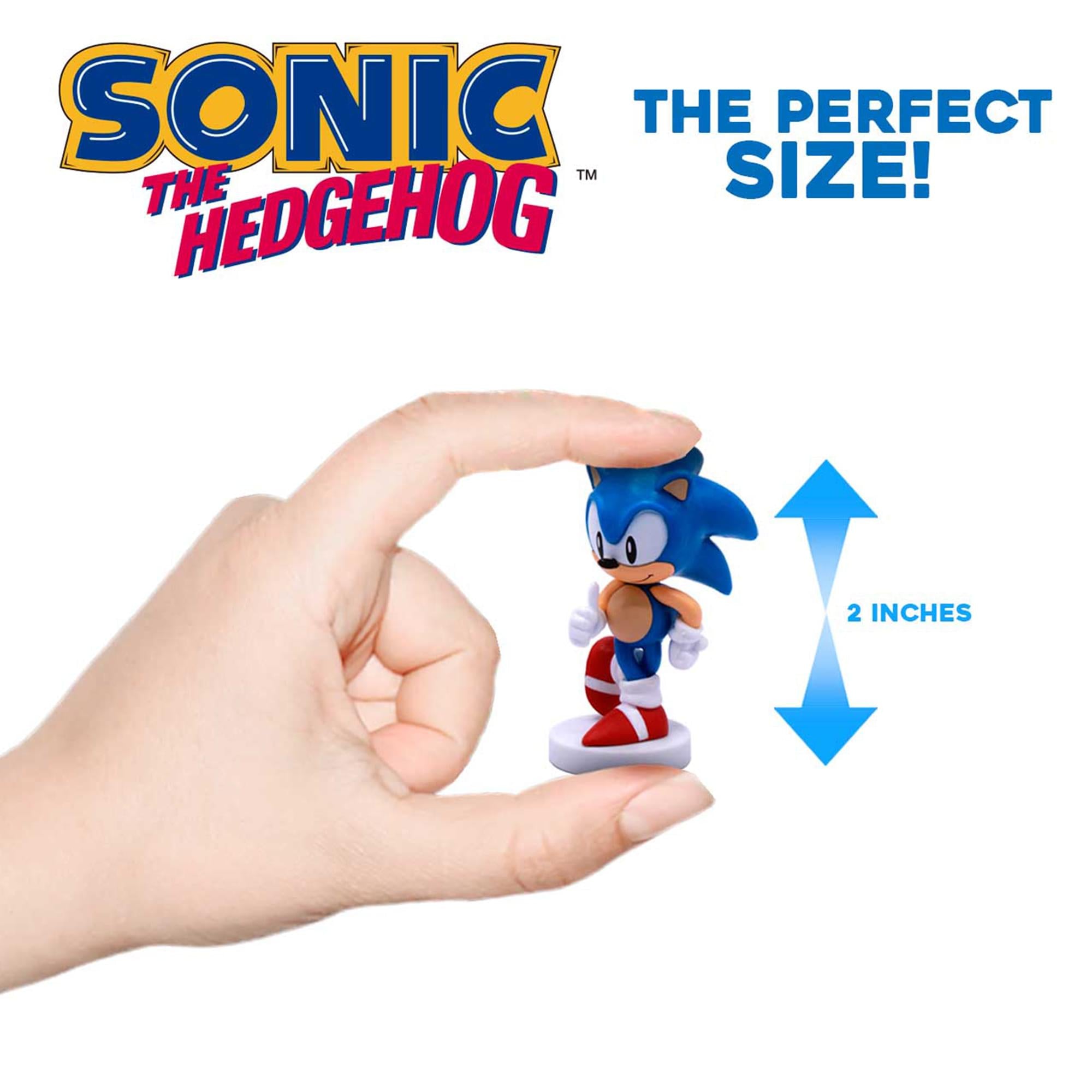 Sonic the Hedgehog Series 1 Mystery Mini Buildable Figure | One Random Blind Box