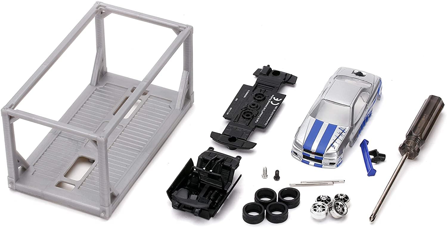 Fast & Furious Build N Collect 1:55 Die Cast Vehicle | Nissan Skyline GT-R