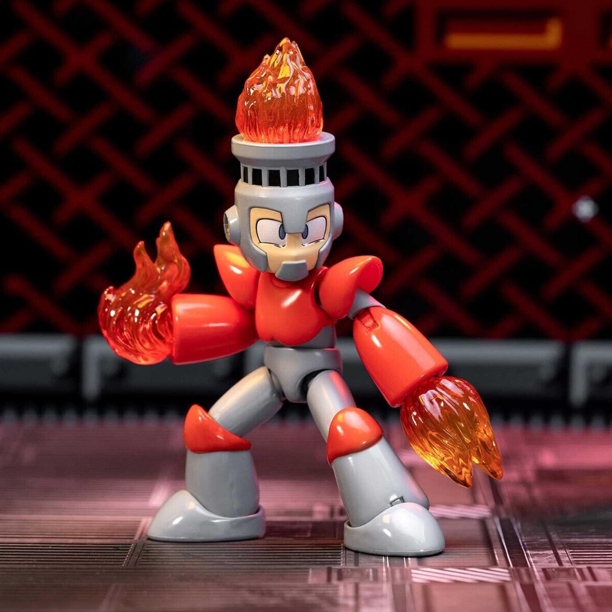 Mega Man 6 Inch Action Figure | Fire Man
