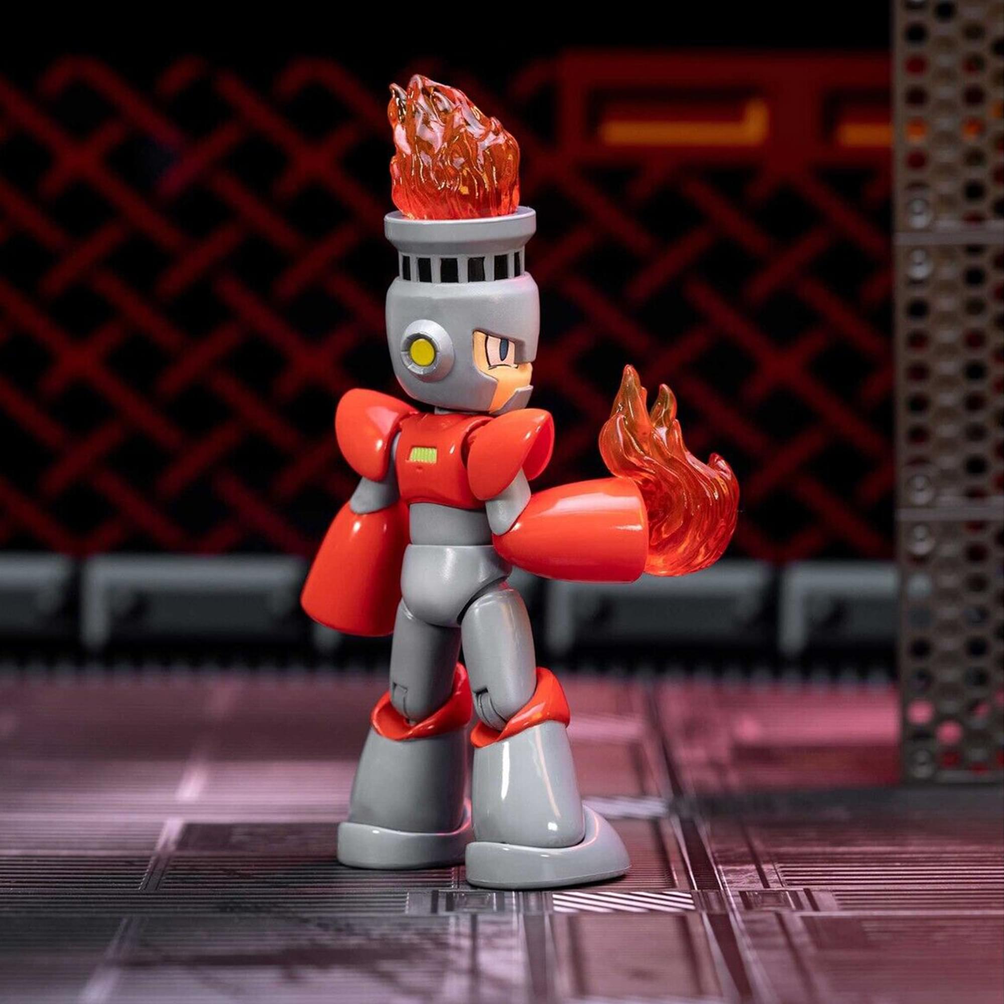 Mega Man 6 Inch Action Figure | Fire Man