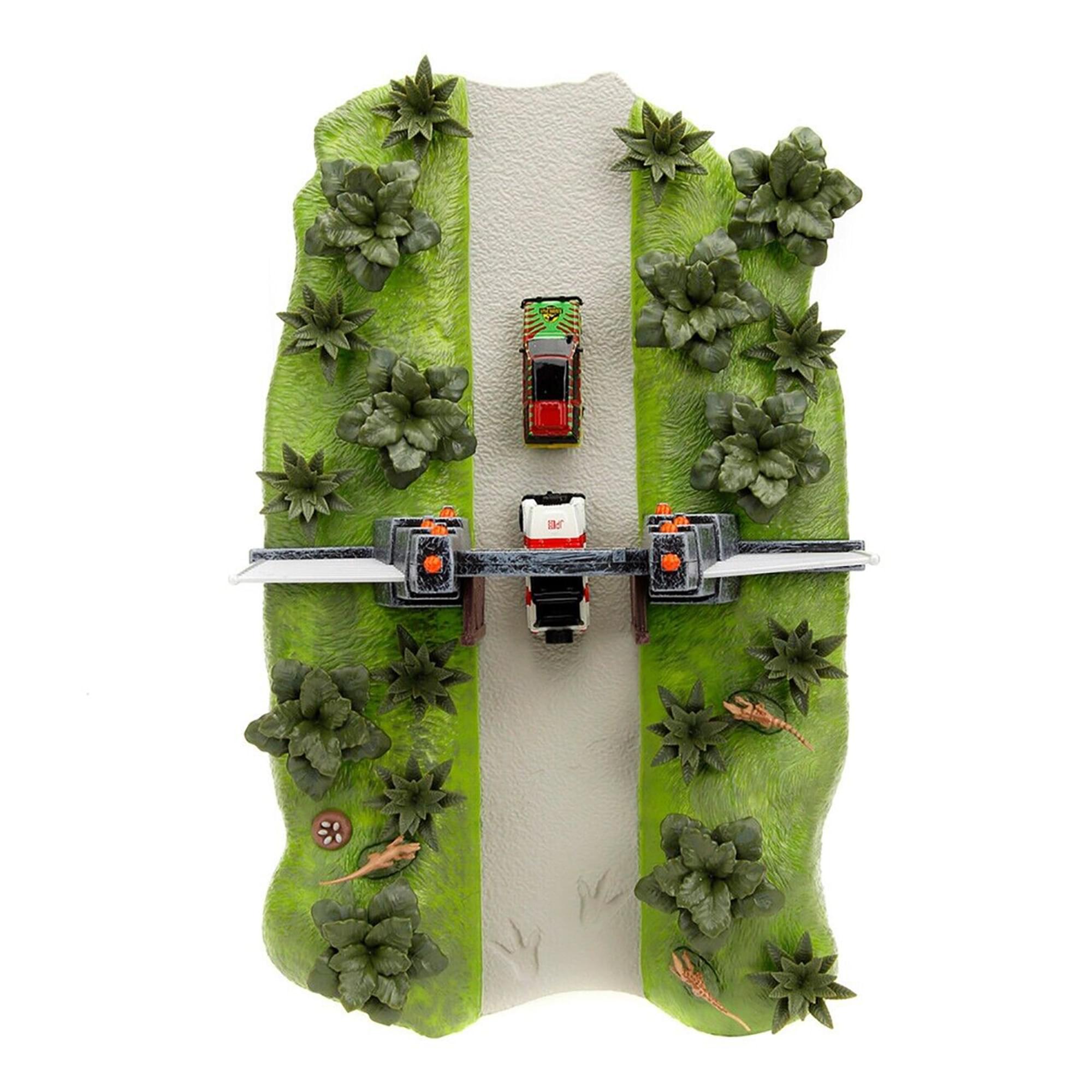 ジュラシックパーク　Jurassic Park ジオラマNano Scene Jurassic Park Diorama Set 30th Anniversary Jada Nano Diecast
