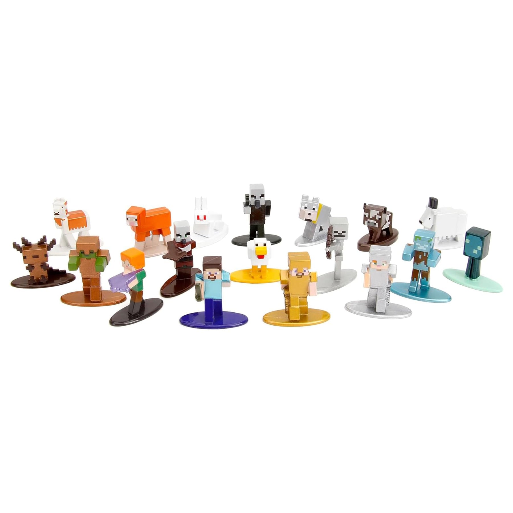 Minecraft Caves & Cliffs 1.65 Inch Die-Cast Figure 18-Pack | Wave 10