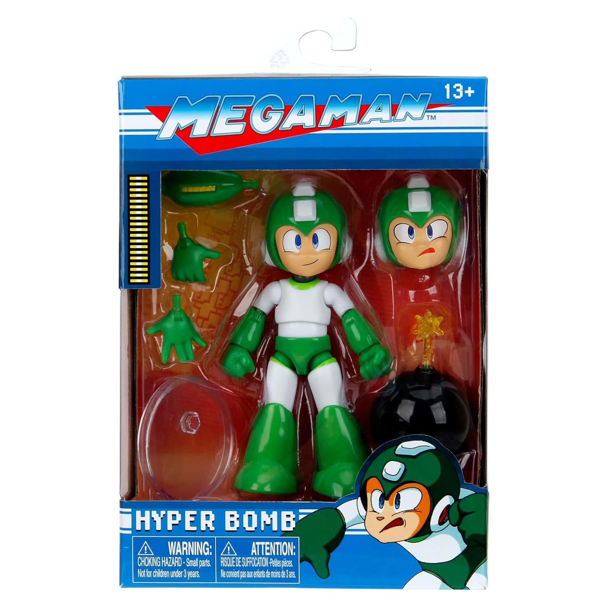 Mega Man 4.5 Inch Action Figure | Hyper Bomb