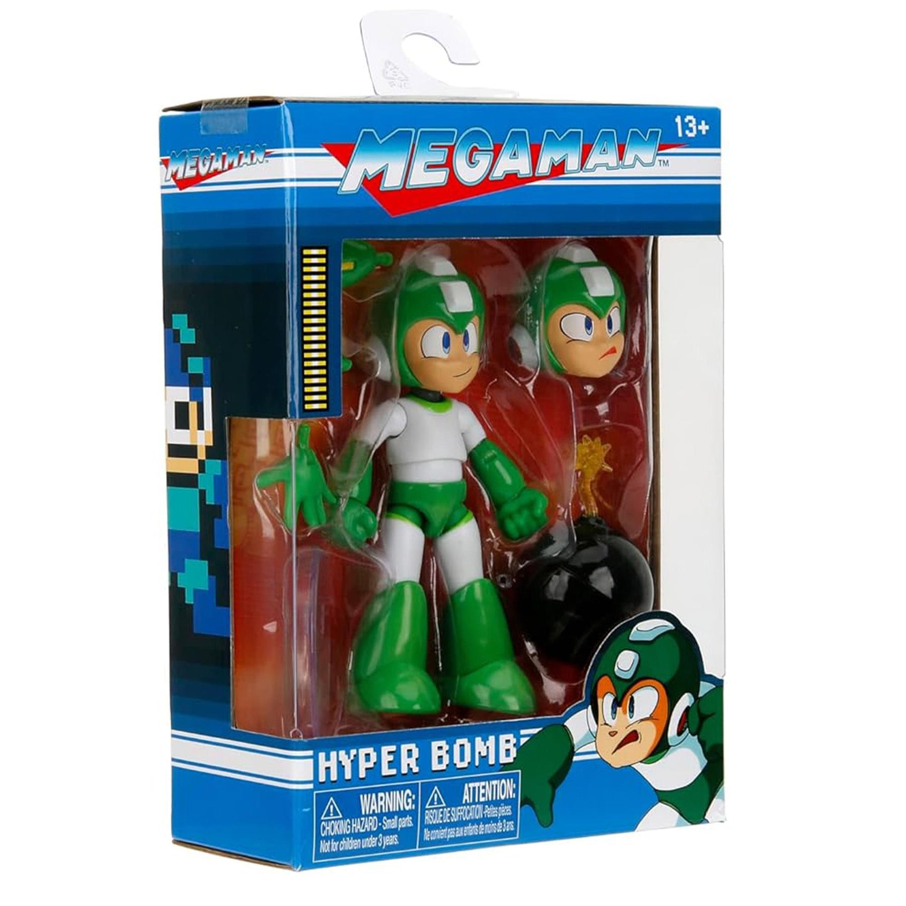 Mega Man 4.5 Inch Action Figure | Hyper Bomb