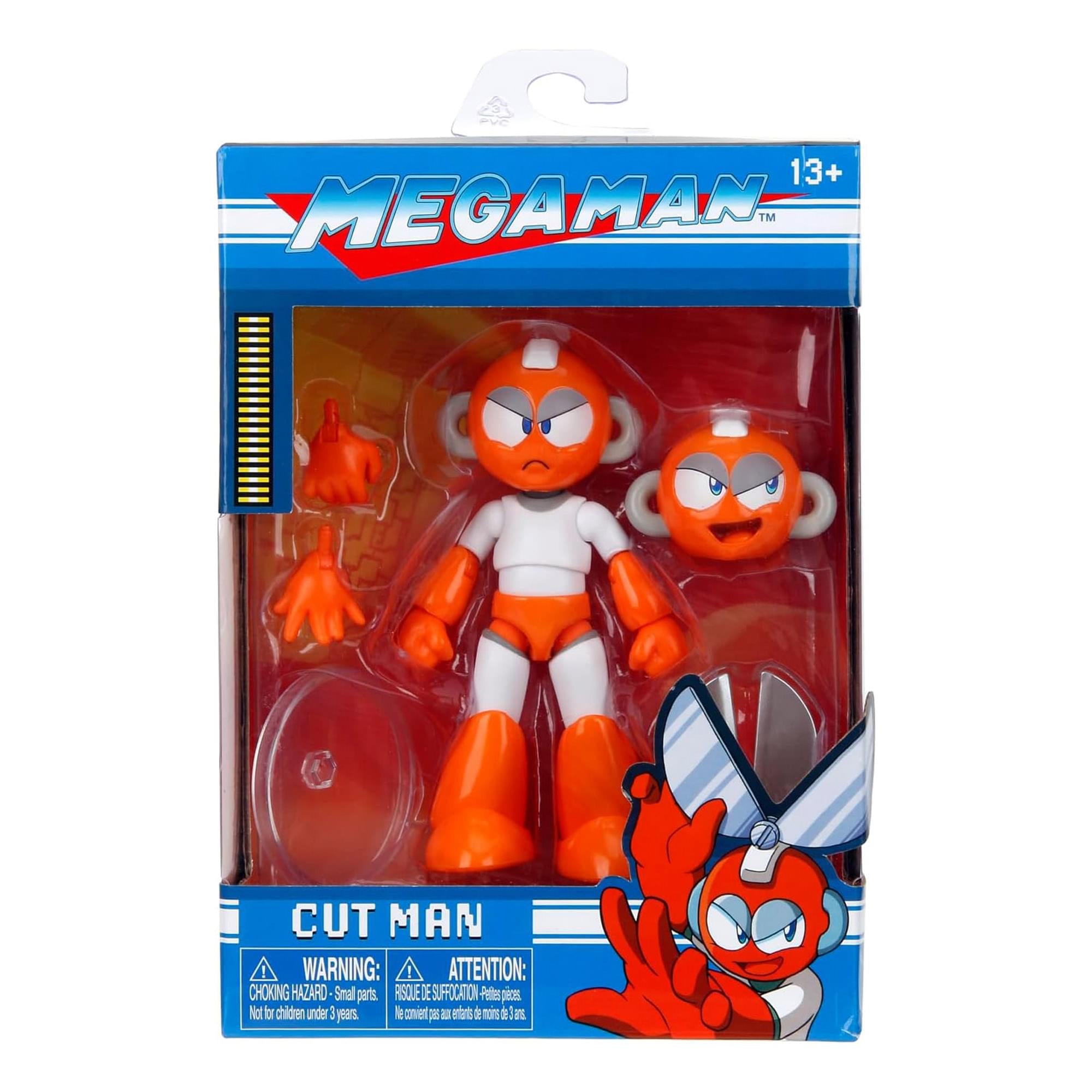 Mega Man 4.5 Inch Action Figure | Cut Man
