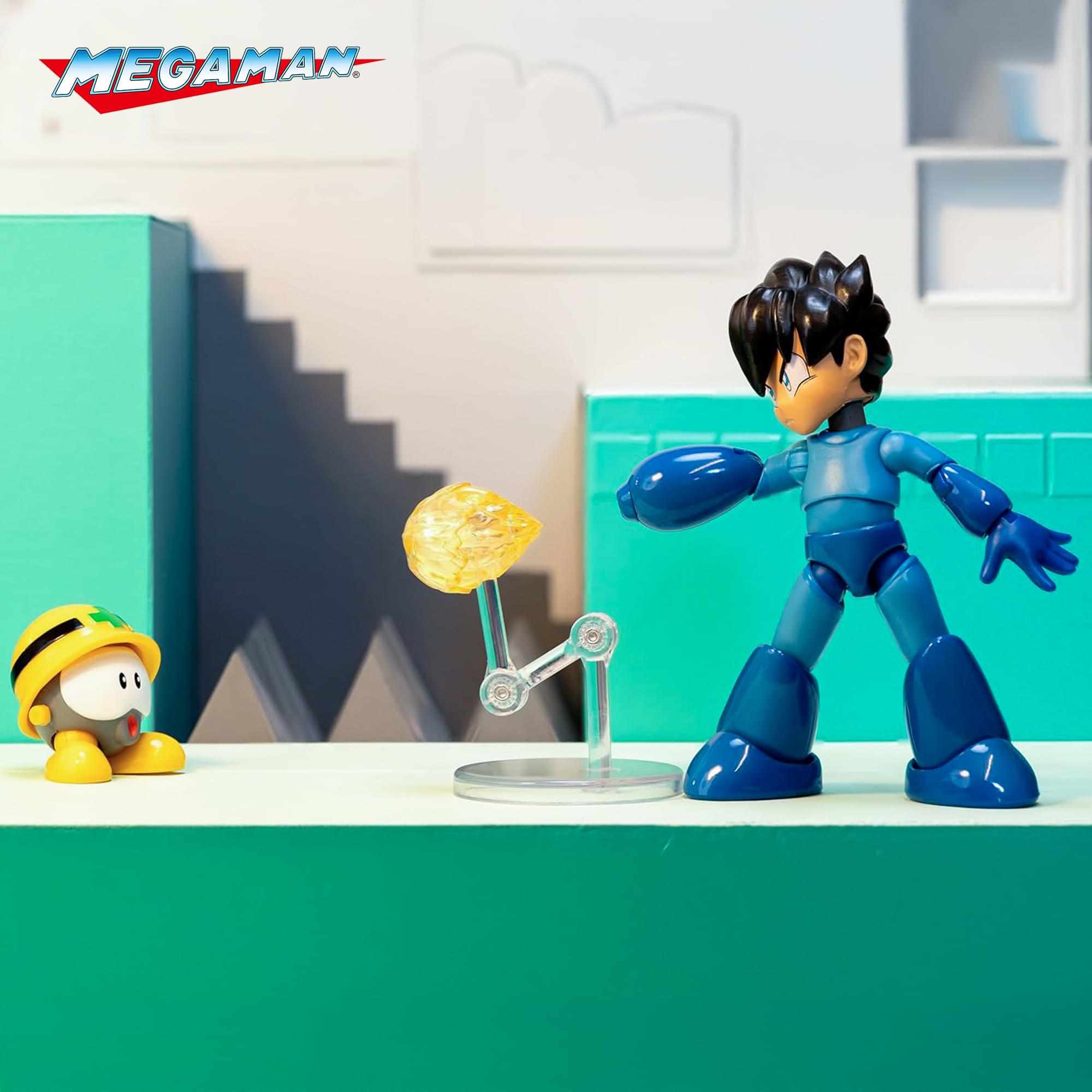 Mega Man 1:12 Action Figure | Mega Man (No Helmet)