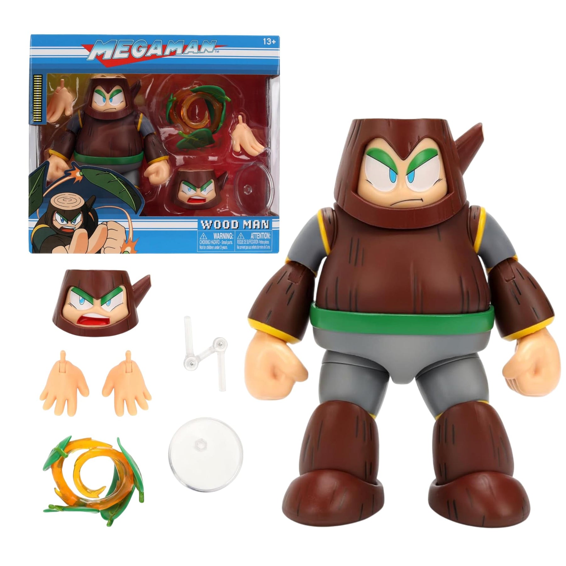 Mega Man 1:12 Action Figure | Wood Man