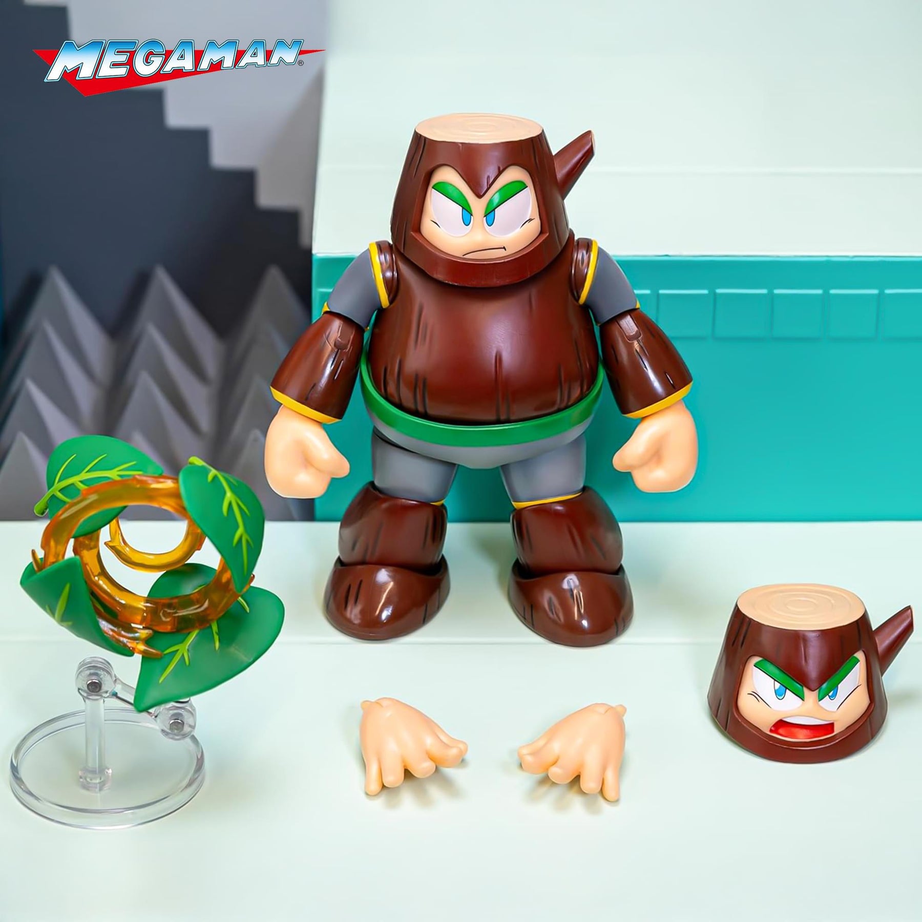 Mega Man 1:12 Action Figure | Wood Man