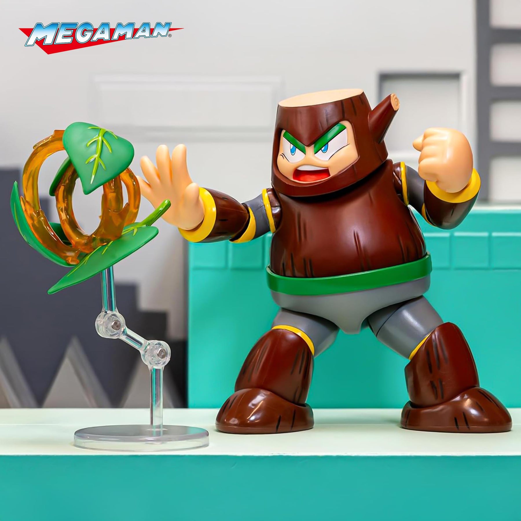 Mega Man 1:12 Action Figure | Wood Man