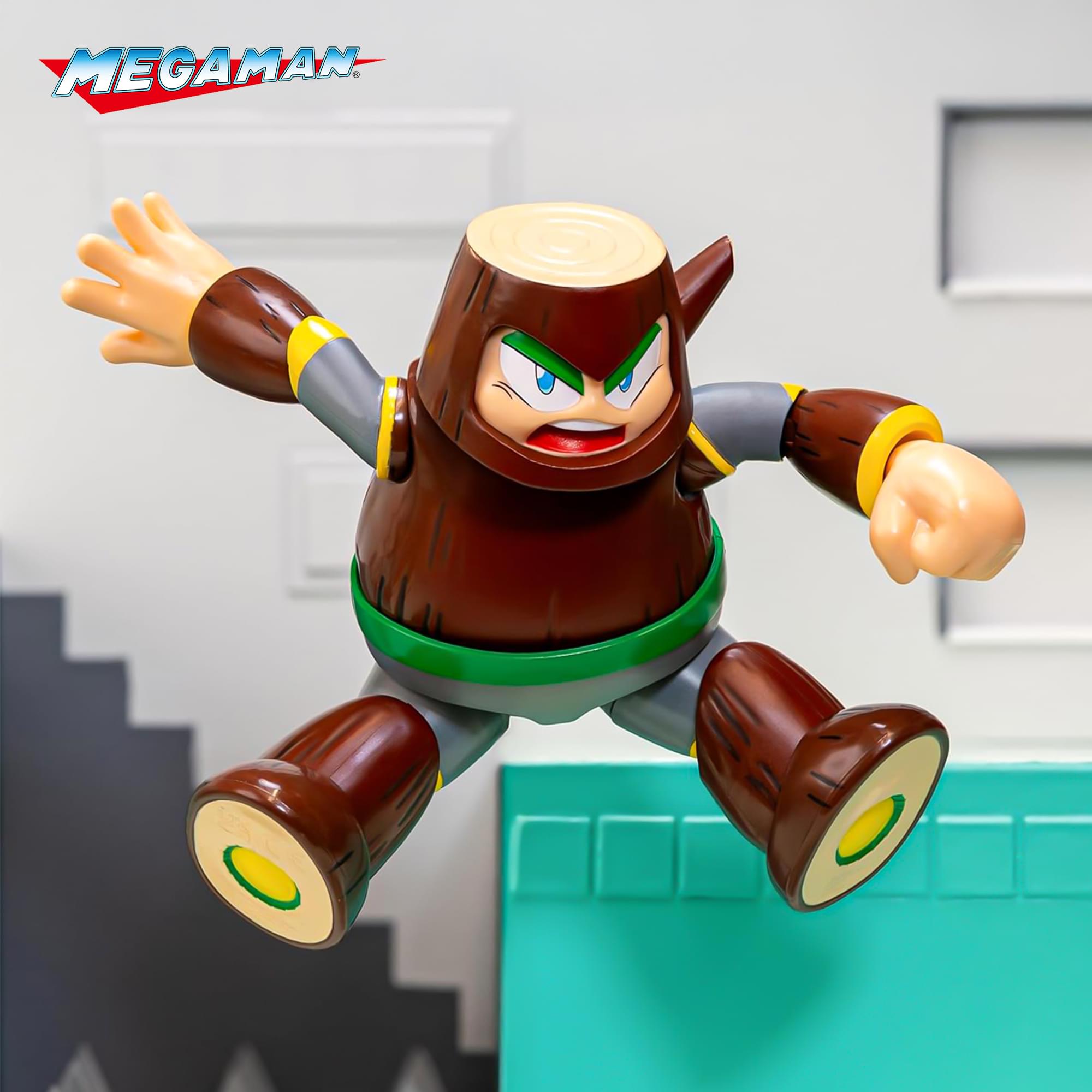 Mega Man 1:12 Action Figure | Wood Man