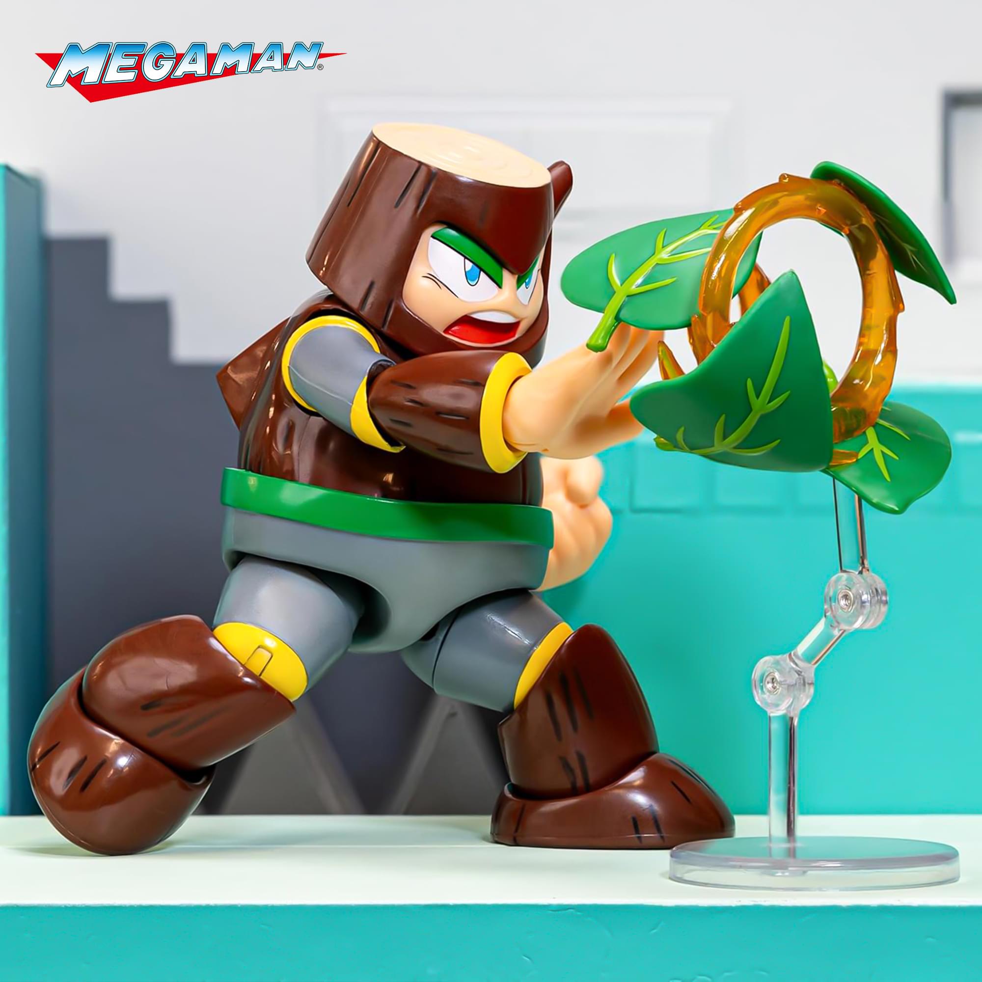 Mega Man 1:12 Action Figure | Wood Man
