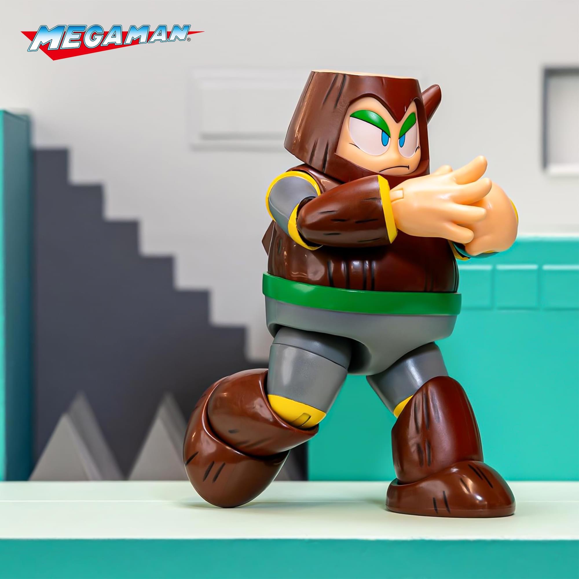 Mega Man 1:12 Action Figure | Wood Man