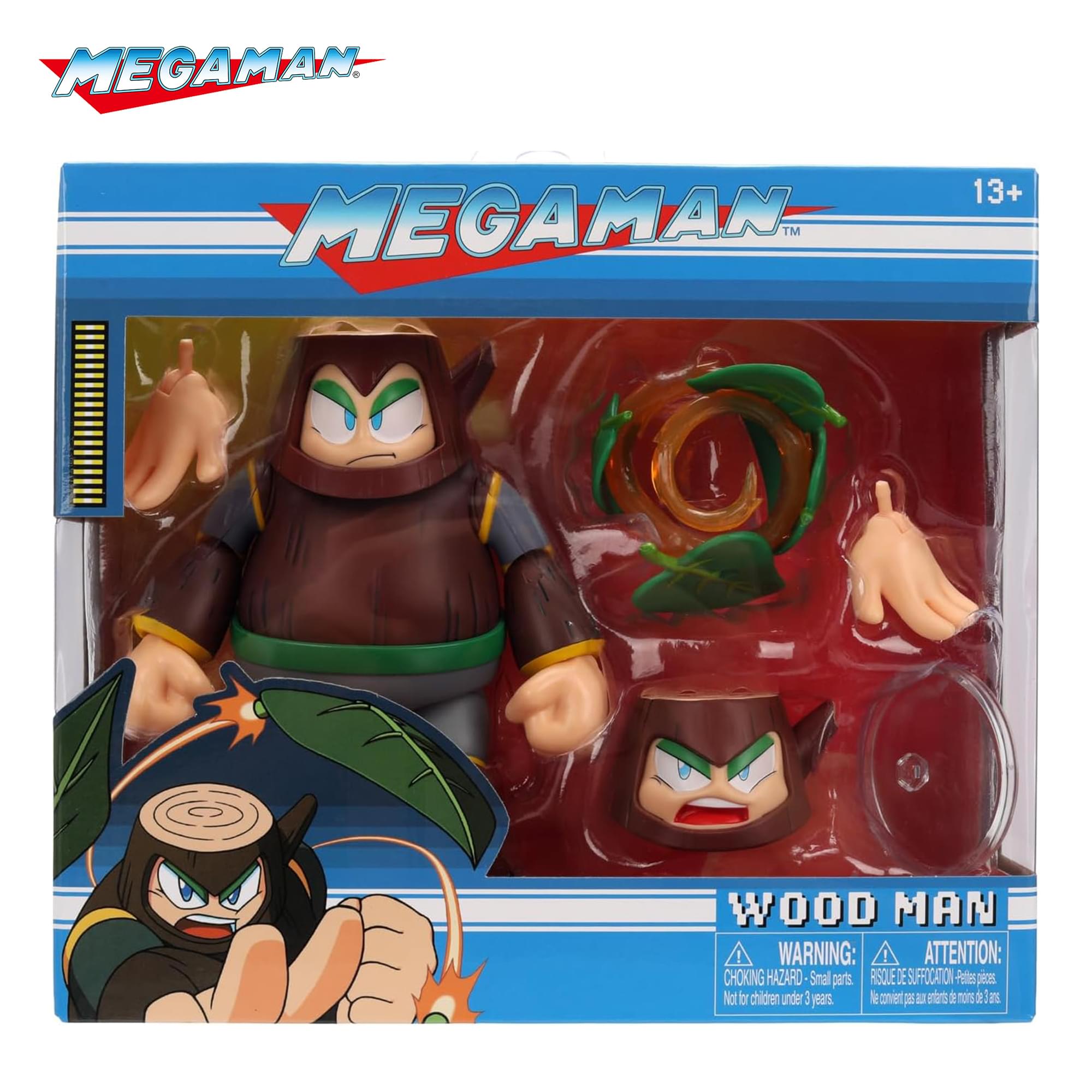 Mega Man 1:12 Action Figure | Wood Man