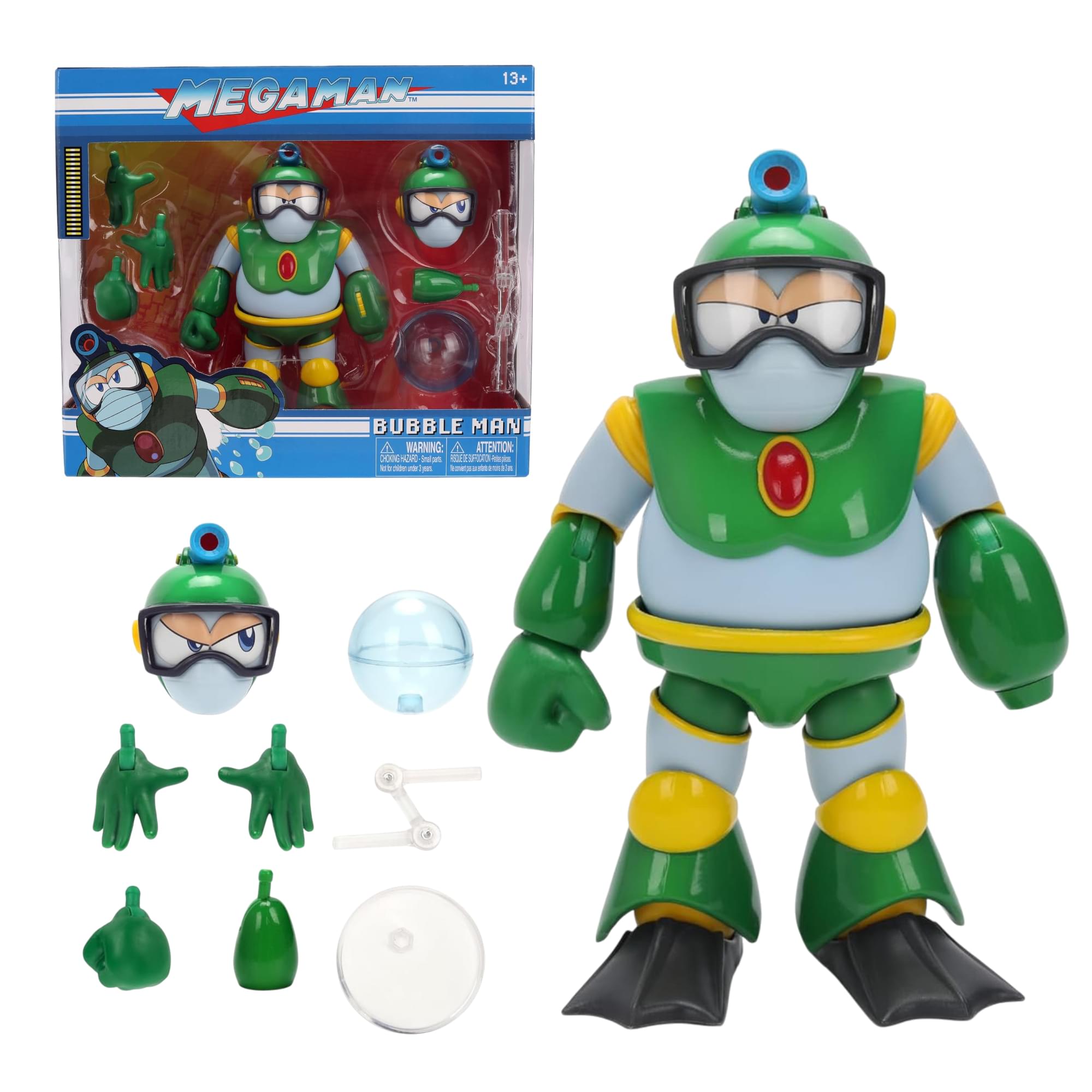 Mega Man 1:12 Action Figure | Bubble Man