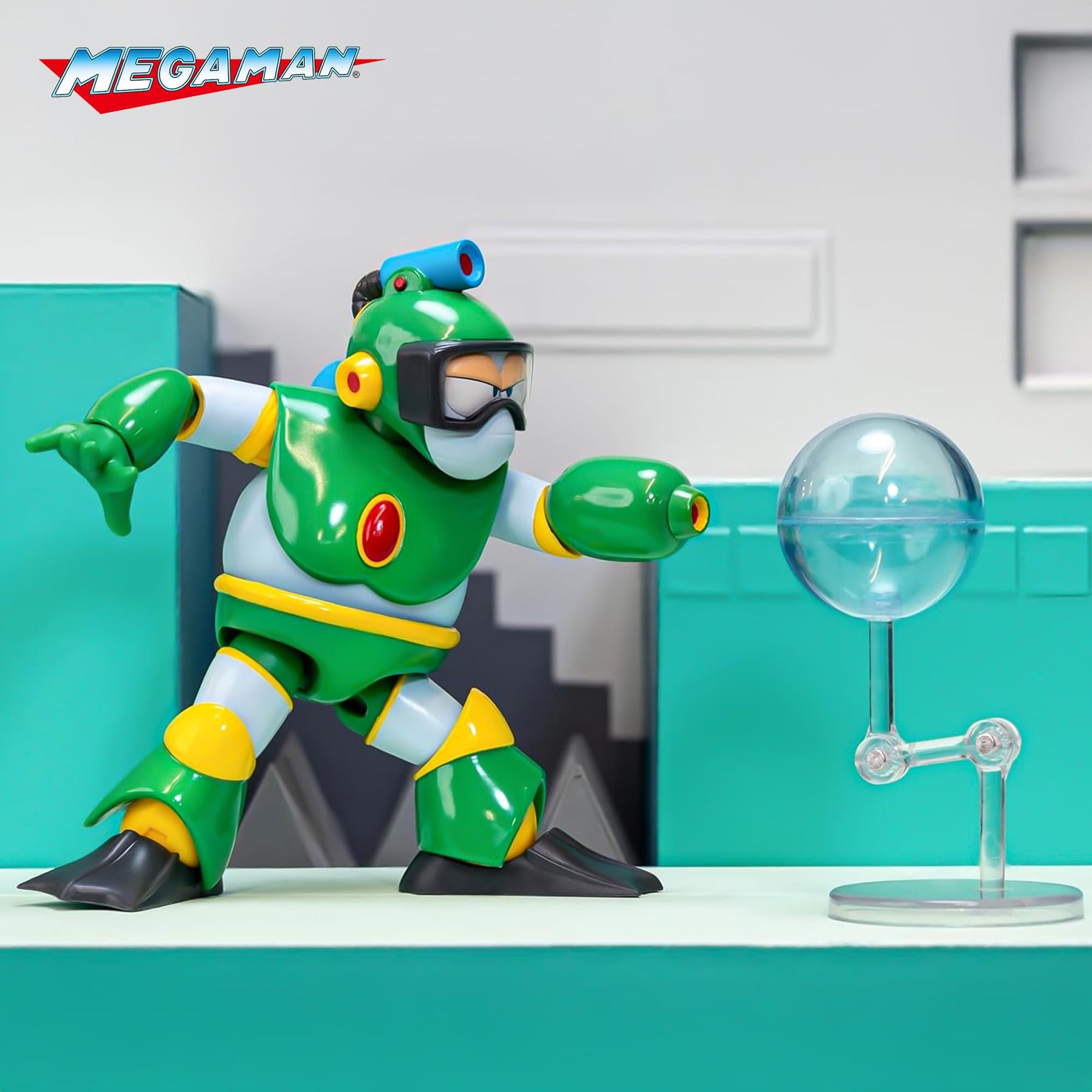 Mega Man 1:12 Action Figure | Bubble Man