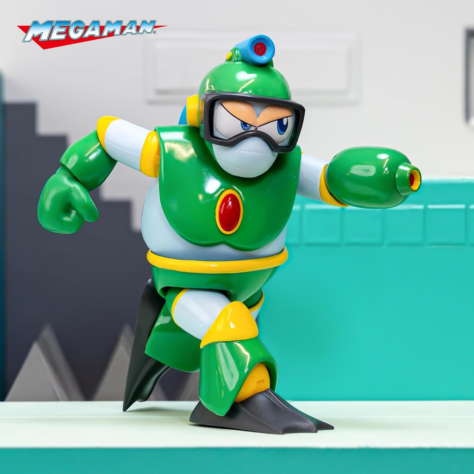 Mega Man 1:12 Action Figure | Bubble Man