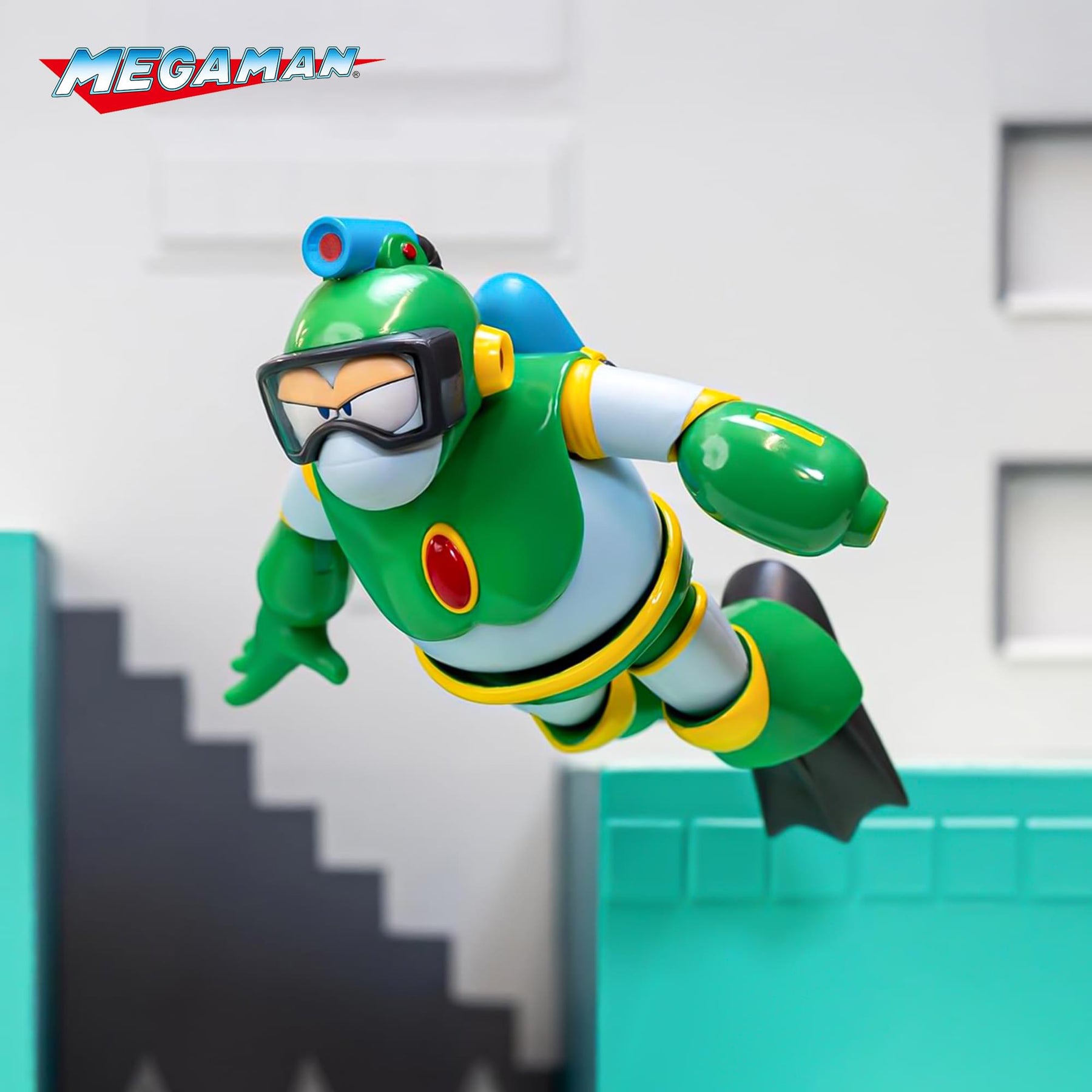 Mega Man 1:12 Action Figure | Bubble Man