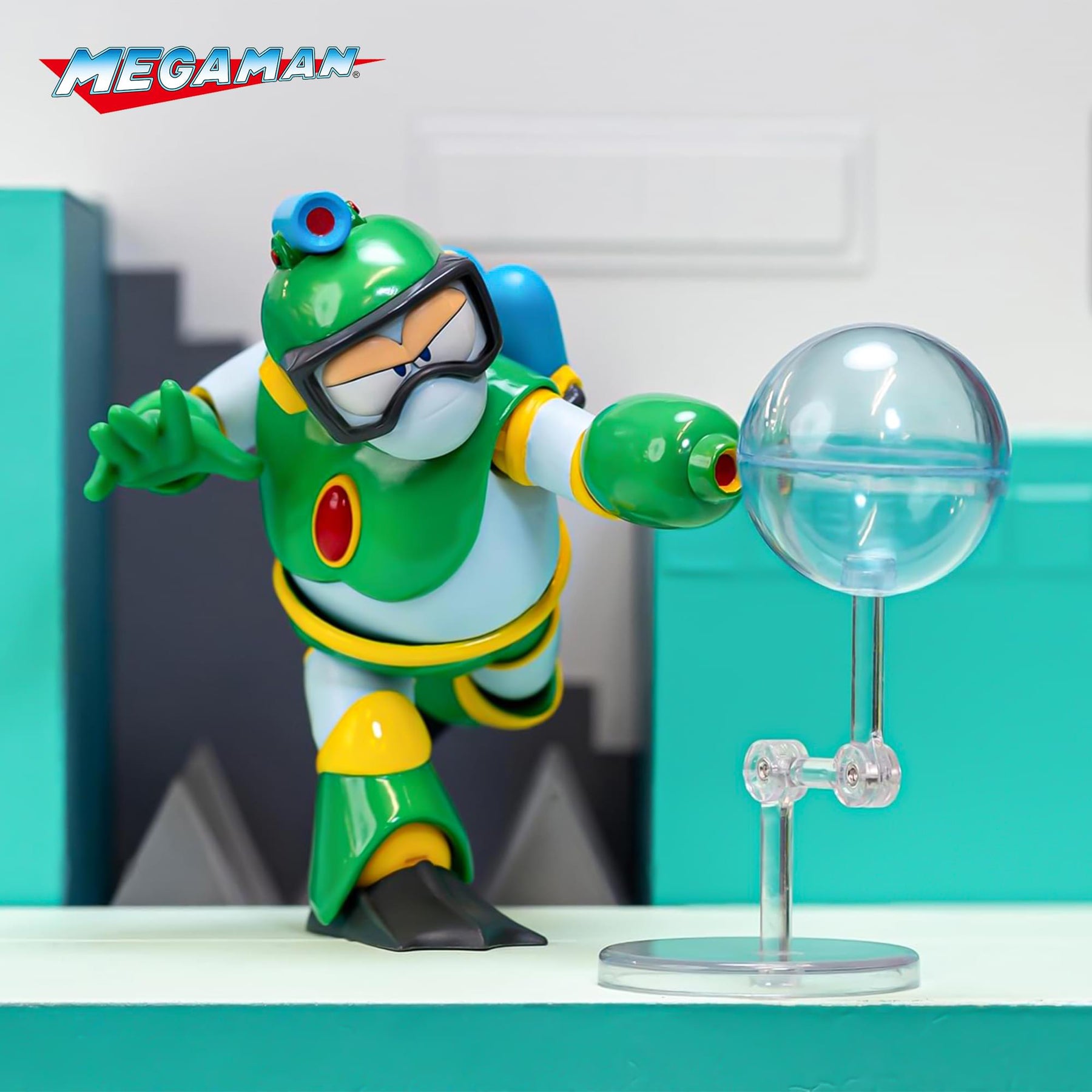 Mega Man 1:12 Action Figure | Bubble Man