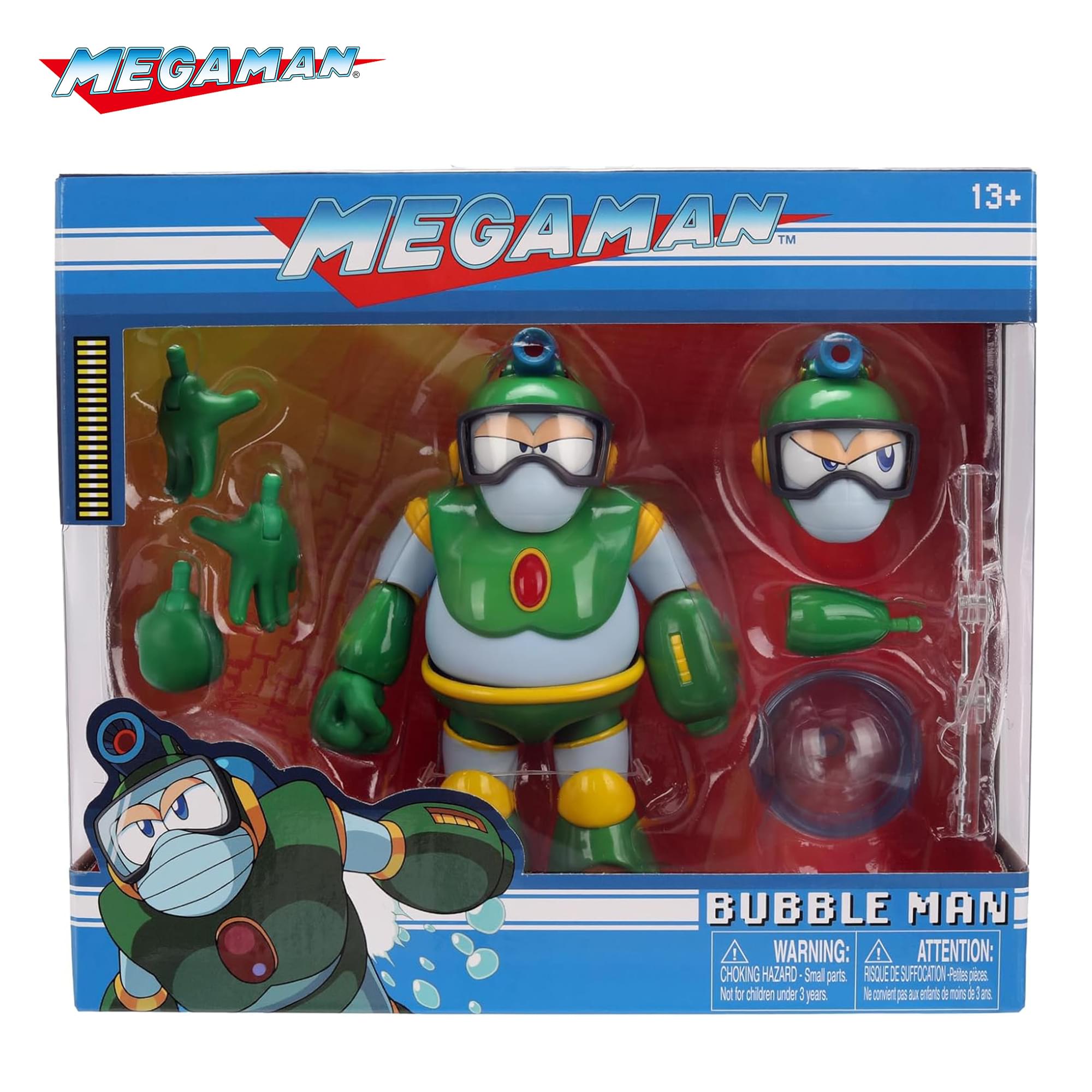 Mega Man 1:12 Action Figure | Bubble Man