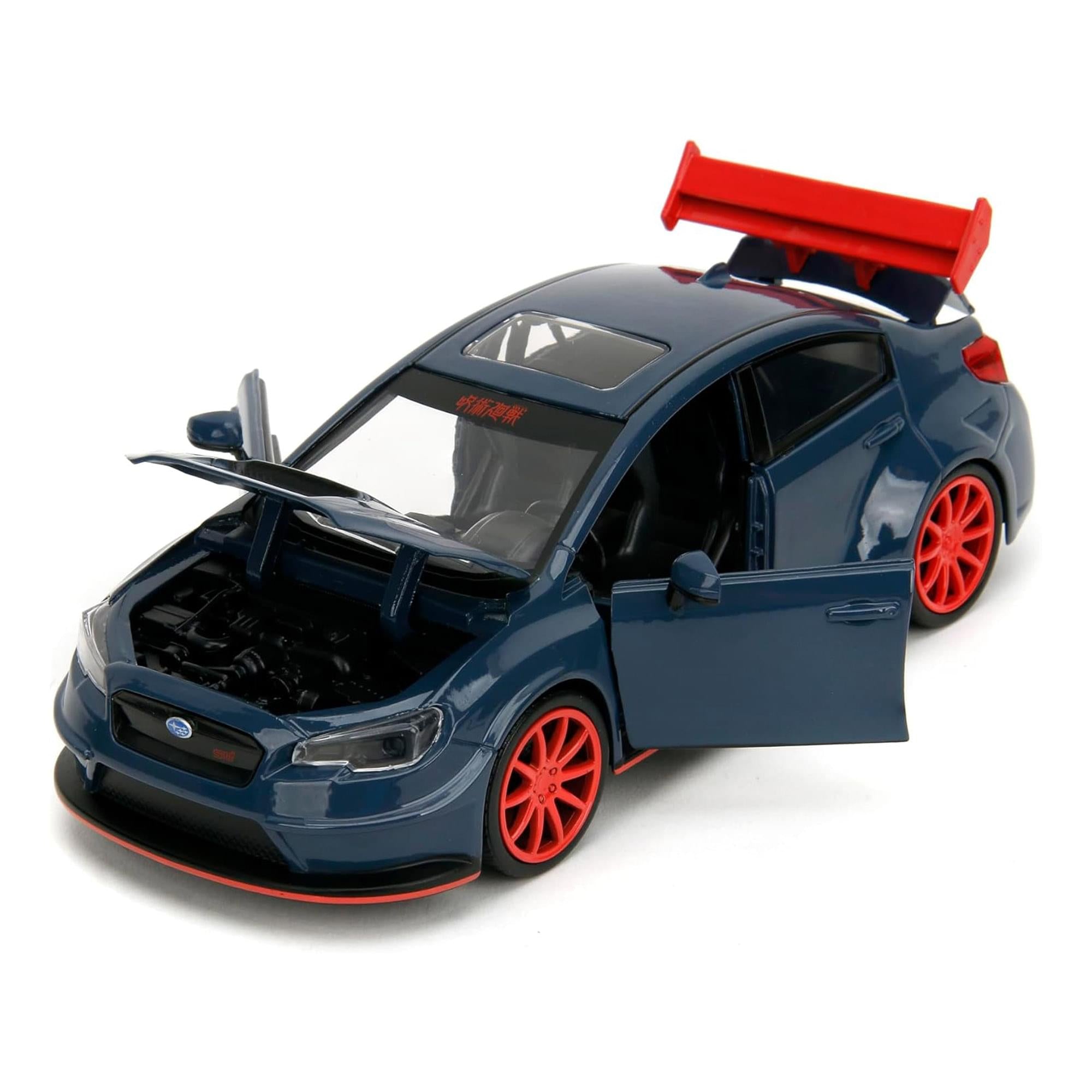 Jujutsu Kaisen 1:24 2016 Subaru WRX STI Diecast Vehicle with Figure