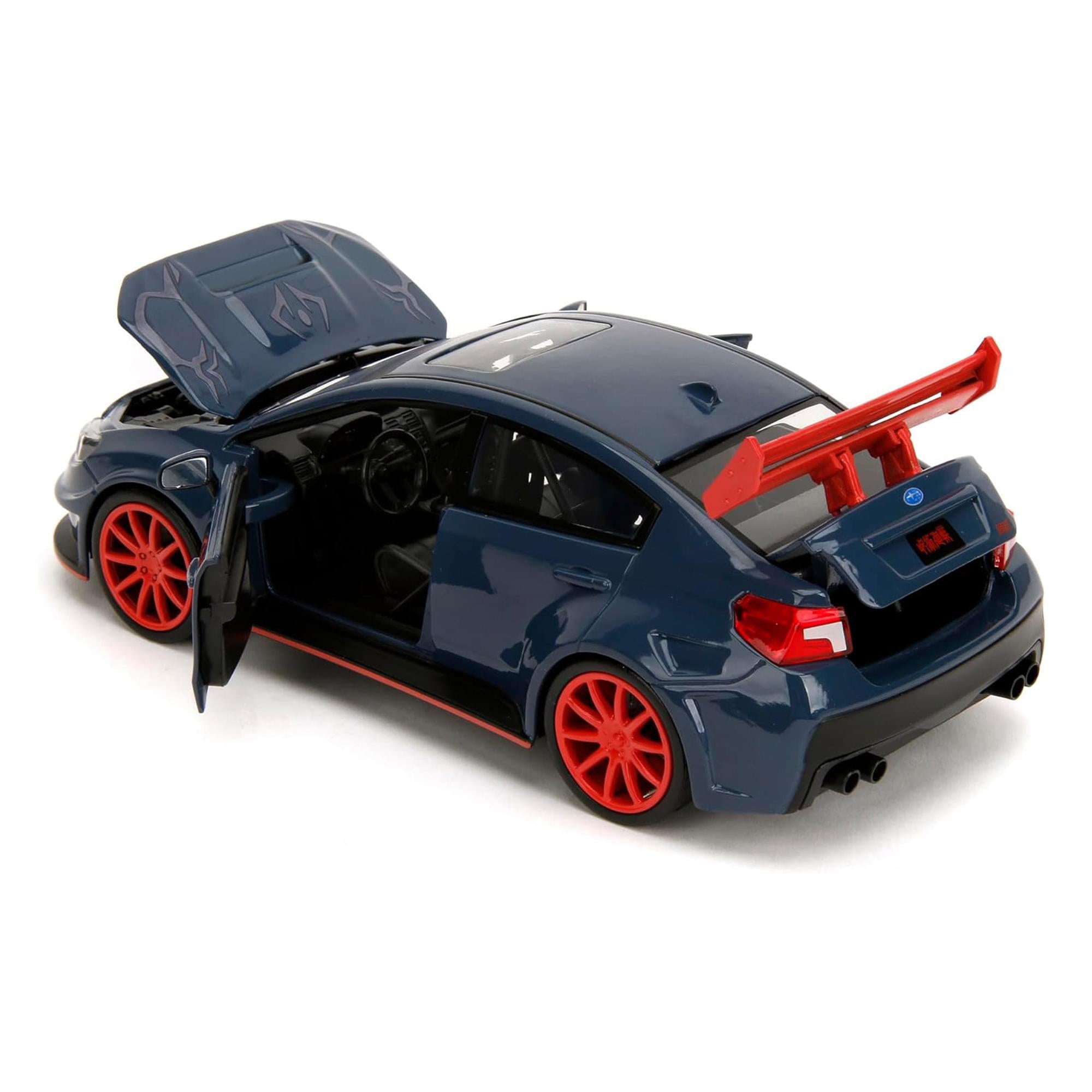 Jujutsu Kaisen 1:24 2016 Subaru WRX STI Diecast Vehicle with Figure