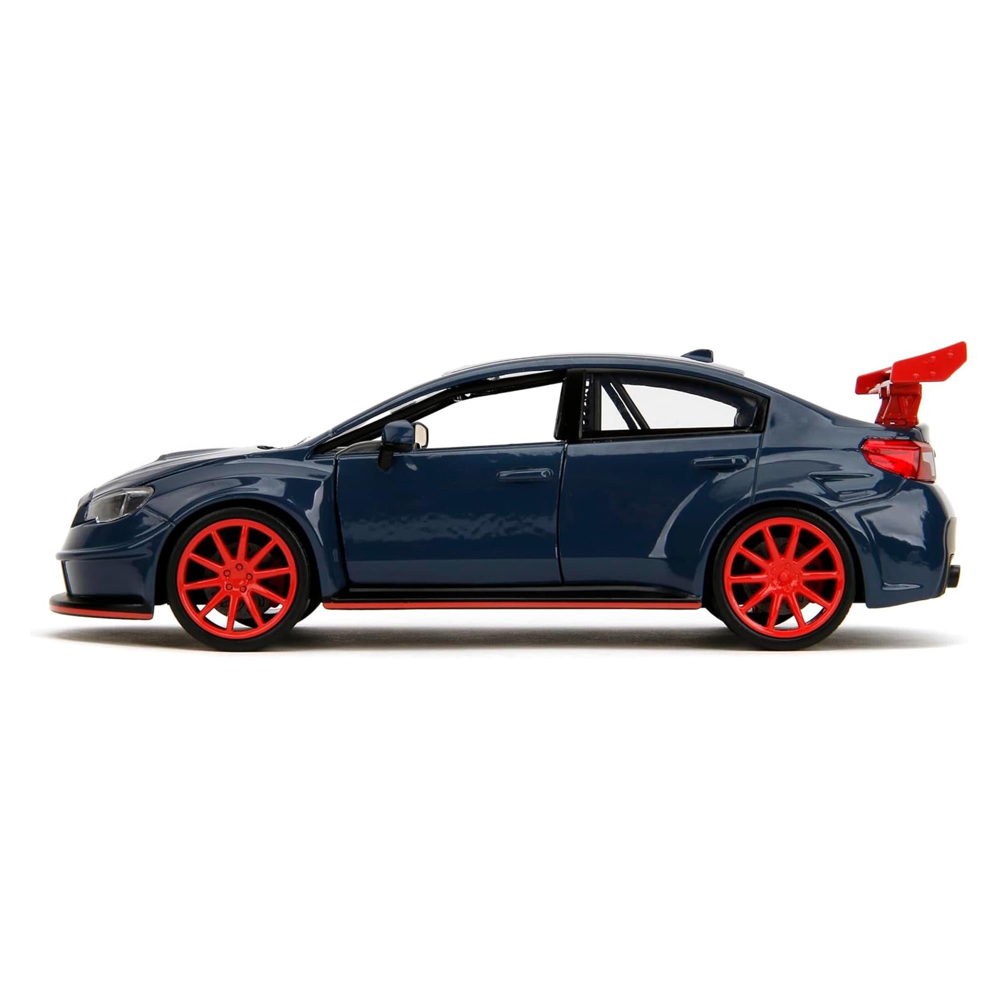 Jujutsu Kaisen 1:24 2016 Subaru WRX STI Diecast Vehicle with Figure