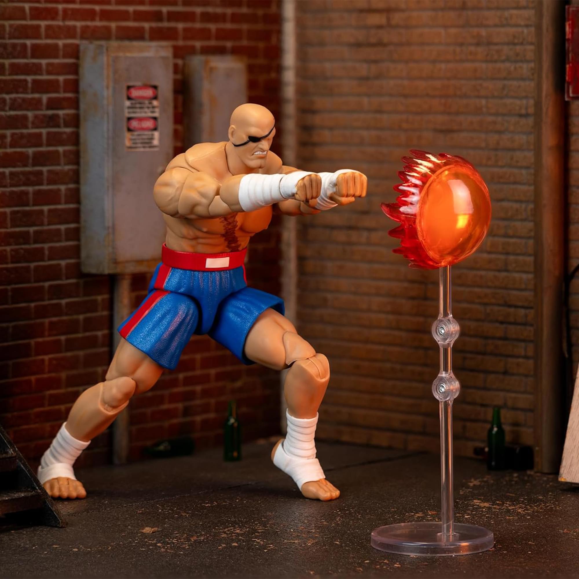 Street Fighter II Sagat 1:12 Scale Action Figure