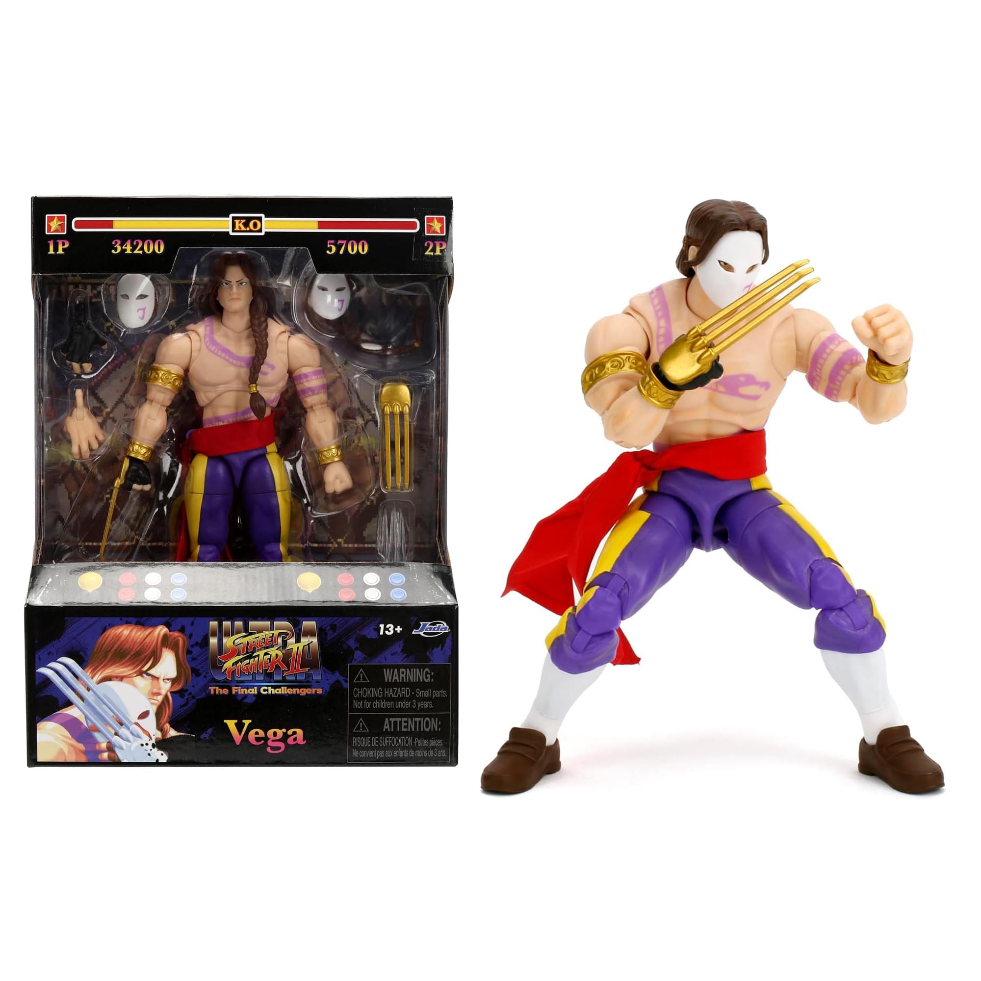 Street Fighter 6 Inch Action Figure | Vega