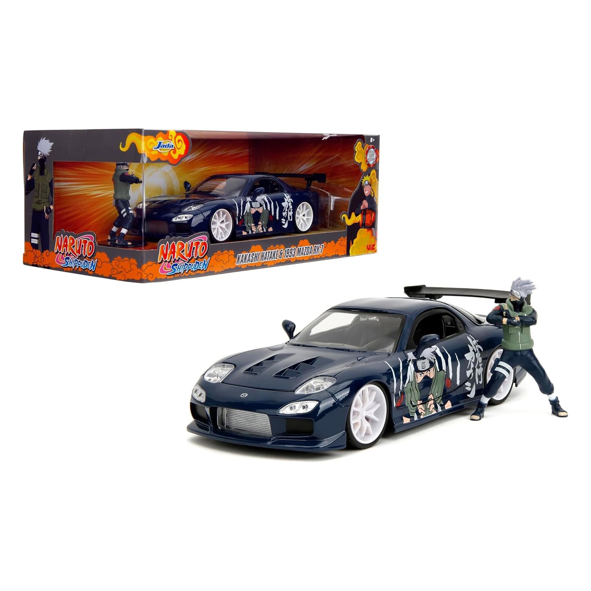 Naurto 1:24 1993 Mazda RX-7 Diecast Vehicle with Figure