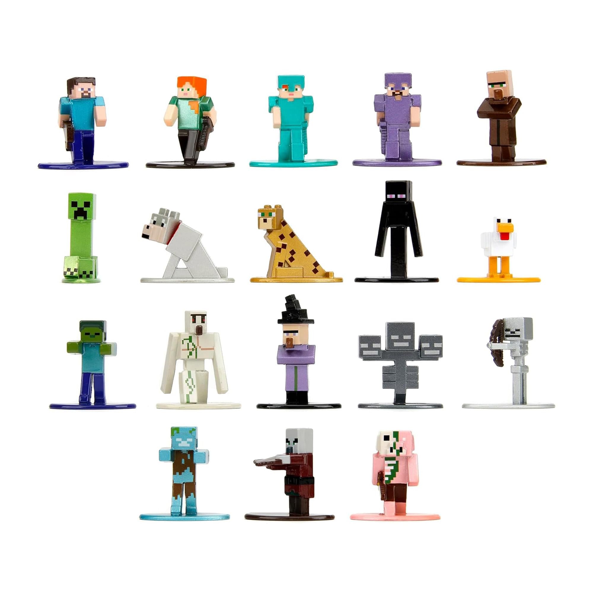 Minecraft 1.65 Inch Nano Metalfigs 18-Pack | Wave 12