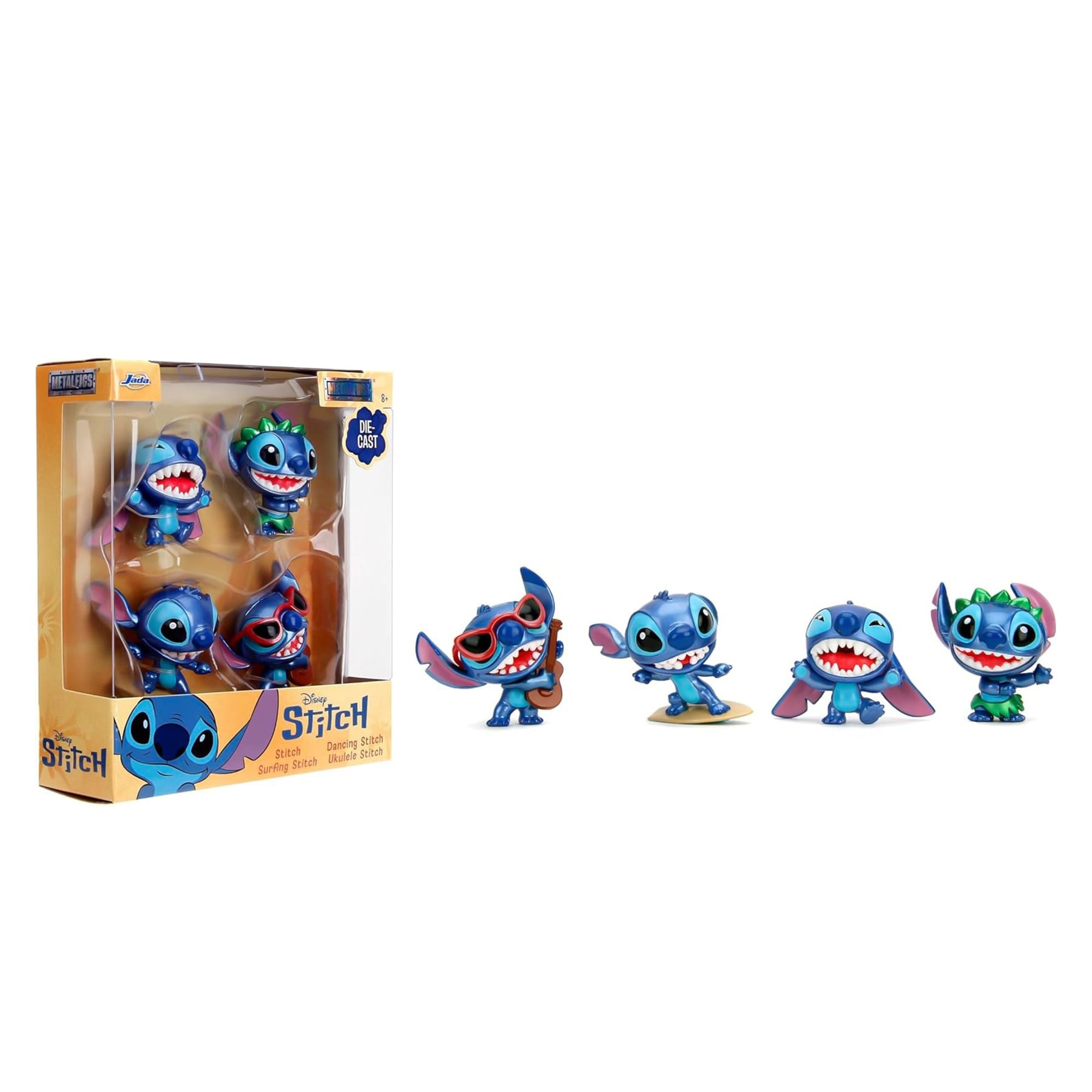 Disney Stitch 2.5 Inch MetalFigs 4-Pack