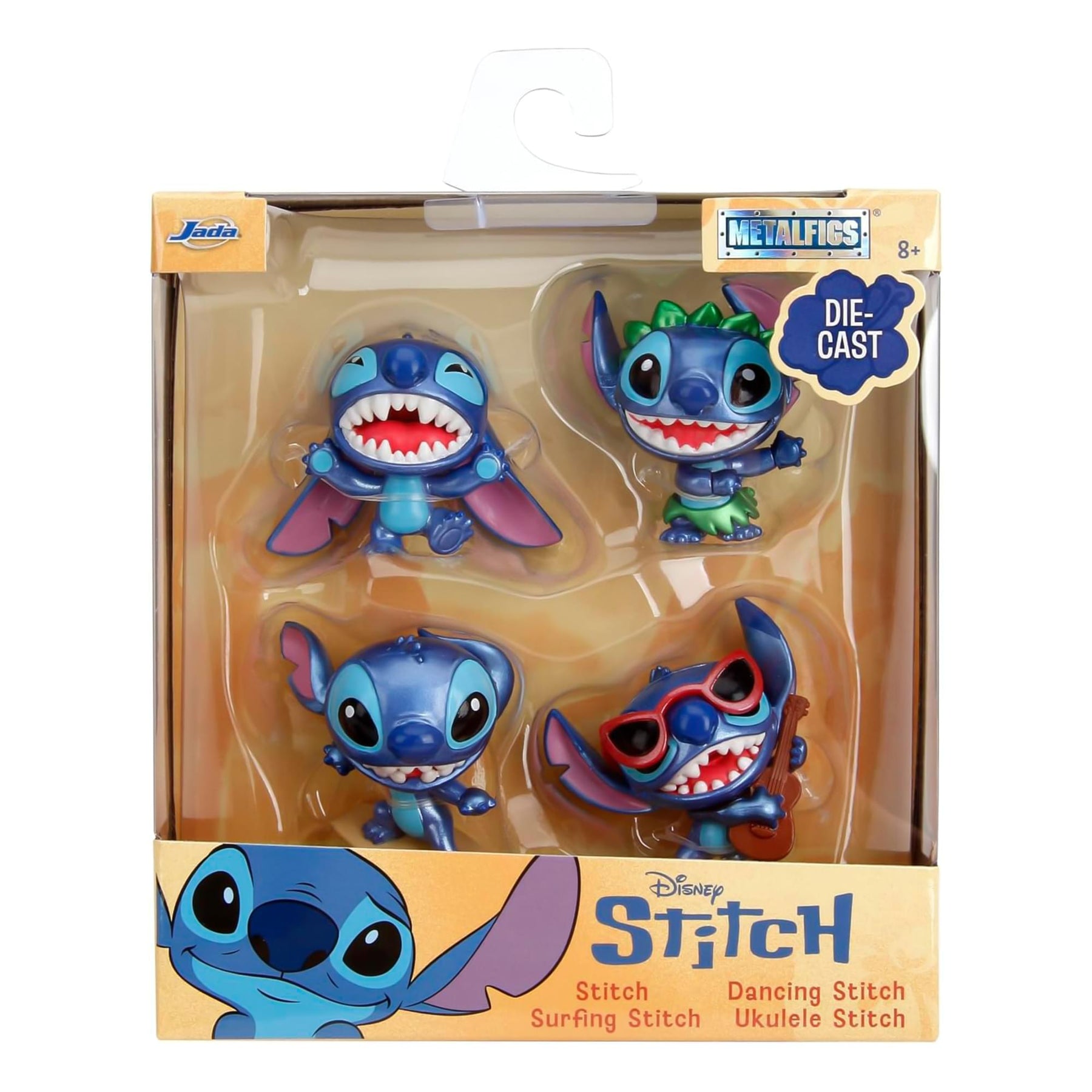 Disney Stitch 2.5 Inch MetalFigs 4-Pack