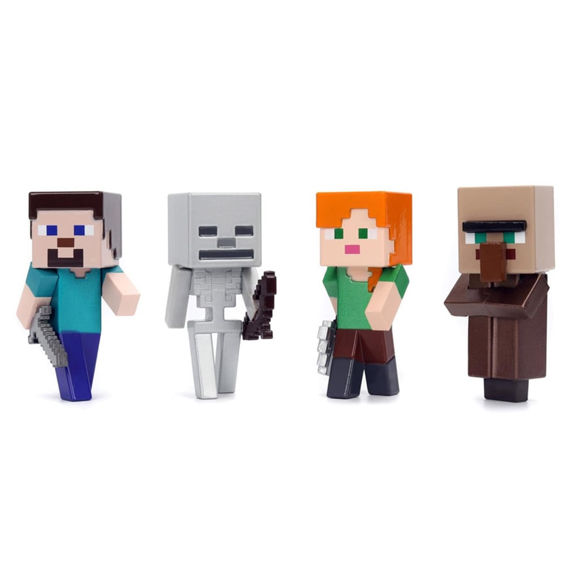 Minecraft 2.5 Inch MetalFigs 4-Pack