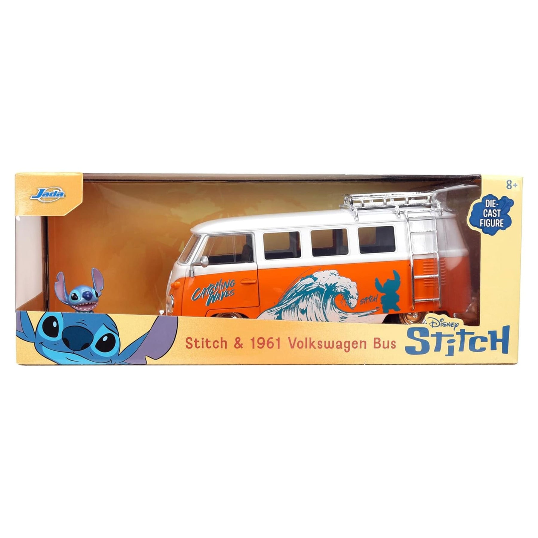 Disney's Lilo & Stitch 1:24 VW Bus Diecast Vehicle with Figure