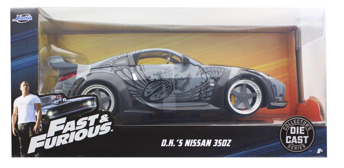 Fast & Furious 1:24 Diecast Vehicle: DK's Nissan 35OZ, Black