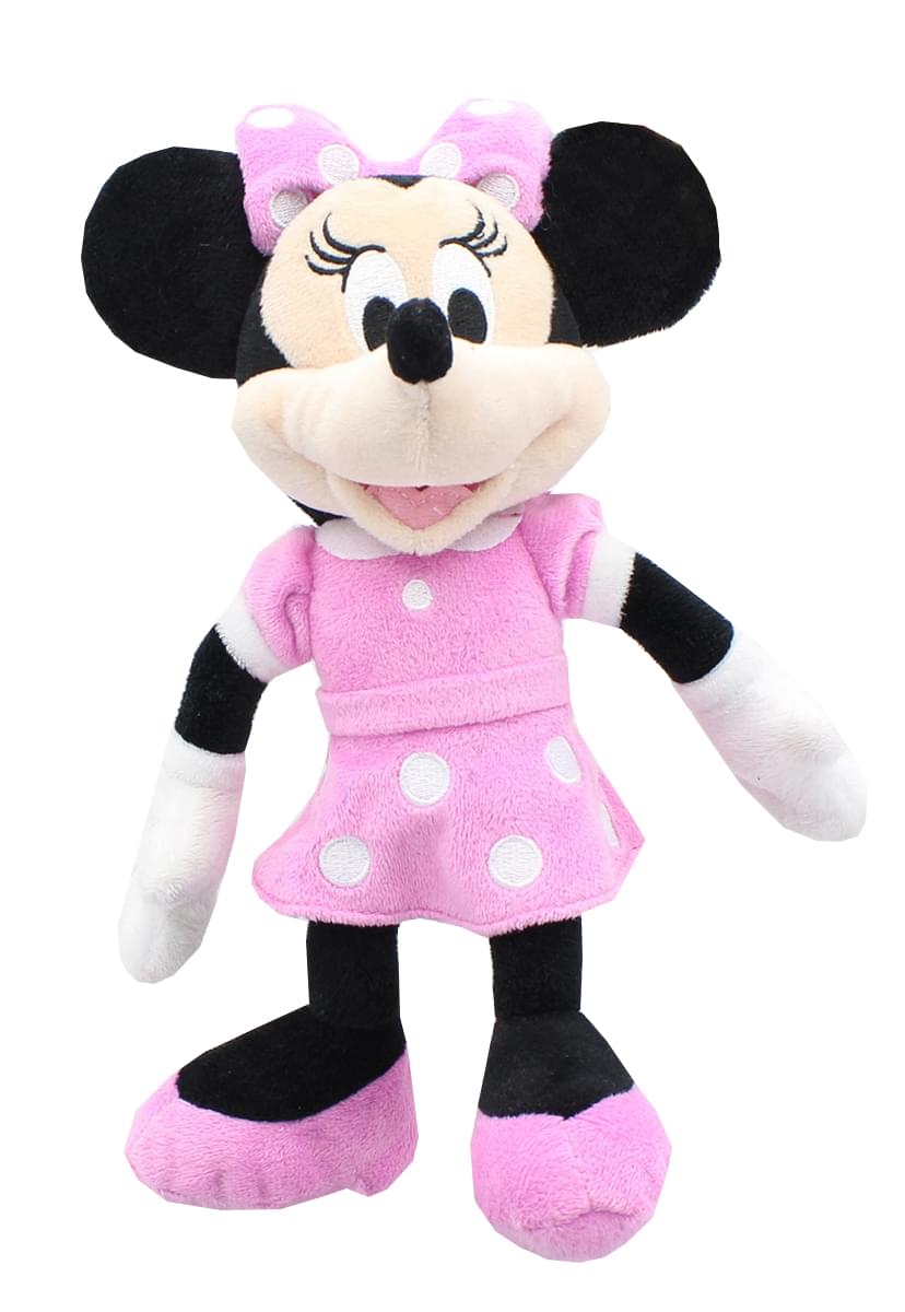 Mickey Mouse Clubhouse 9" Plush, Minnie (Pink Dress)
