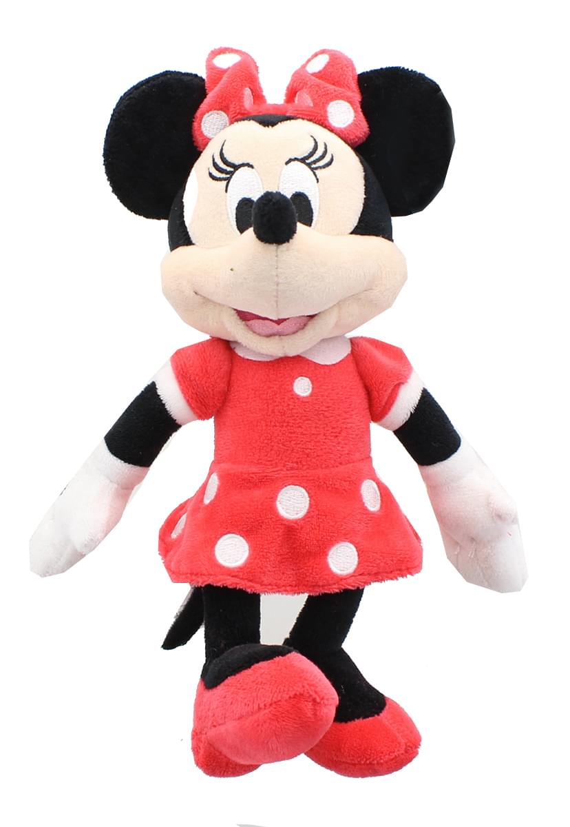 Mickey Mouse Clubhouse 9" Plush, Minnie (Red Dress)