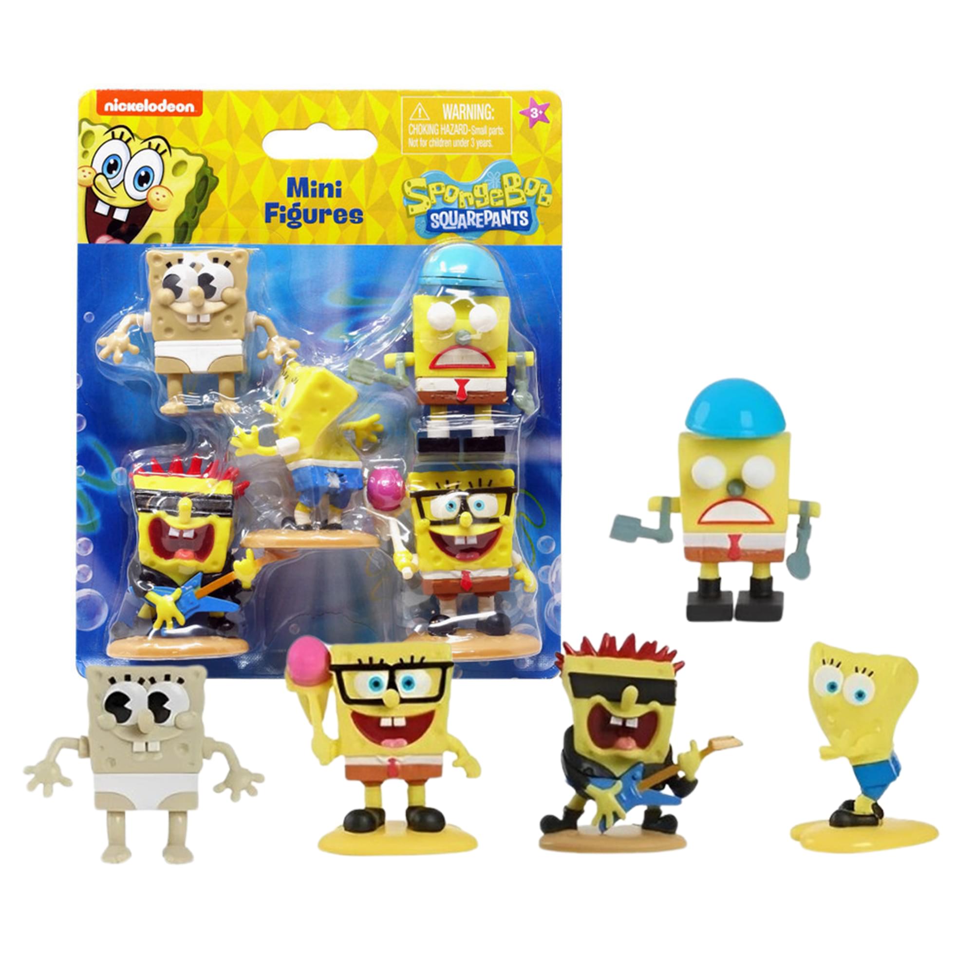 Nickelodeon SpongeBob SquarePants Minifigure 5-Pack