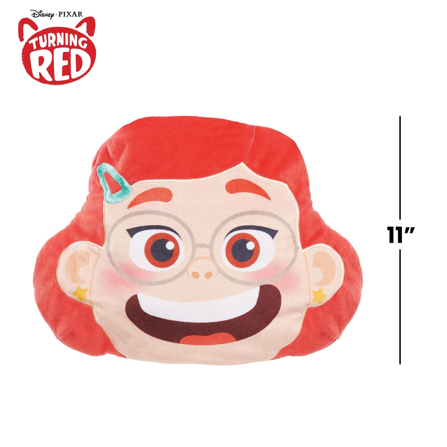 Disney/ Pixar Turning Red Meilin Lee Reversible 11-inch Plush Character Head