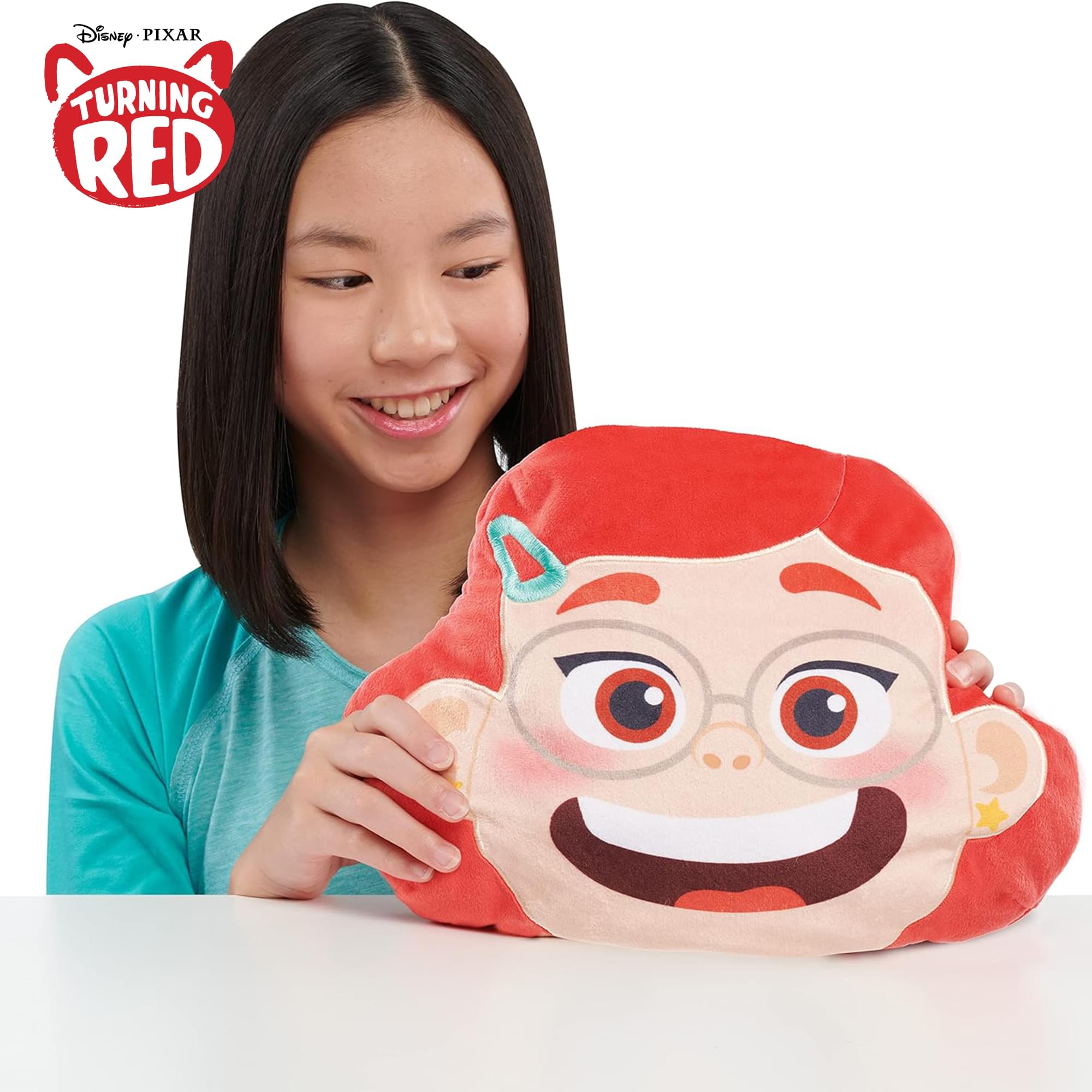 Disney/ Pixar Turning Red Meilin Lee Reversible 11-inch Plush Character Head