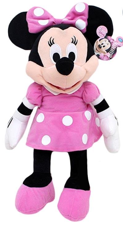 Disney Mickey Mouse Clubhouse Plush 17" Minnie Pink Dress