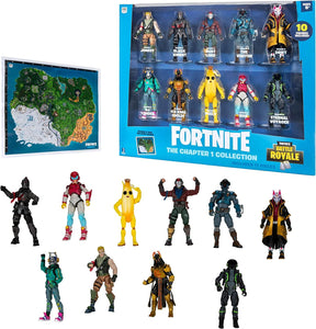 Fortnite Chapter 1 Collection 4 Inch Action Figure 10-Pack