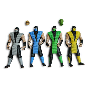 Mortal Kombat 6 Inch Action Figure 4 Pack