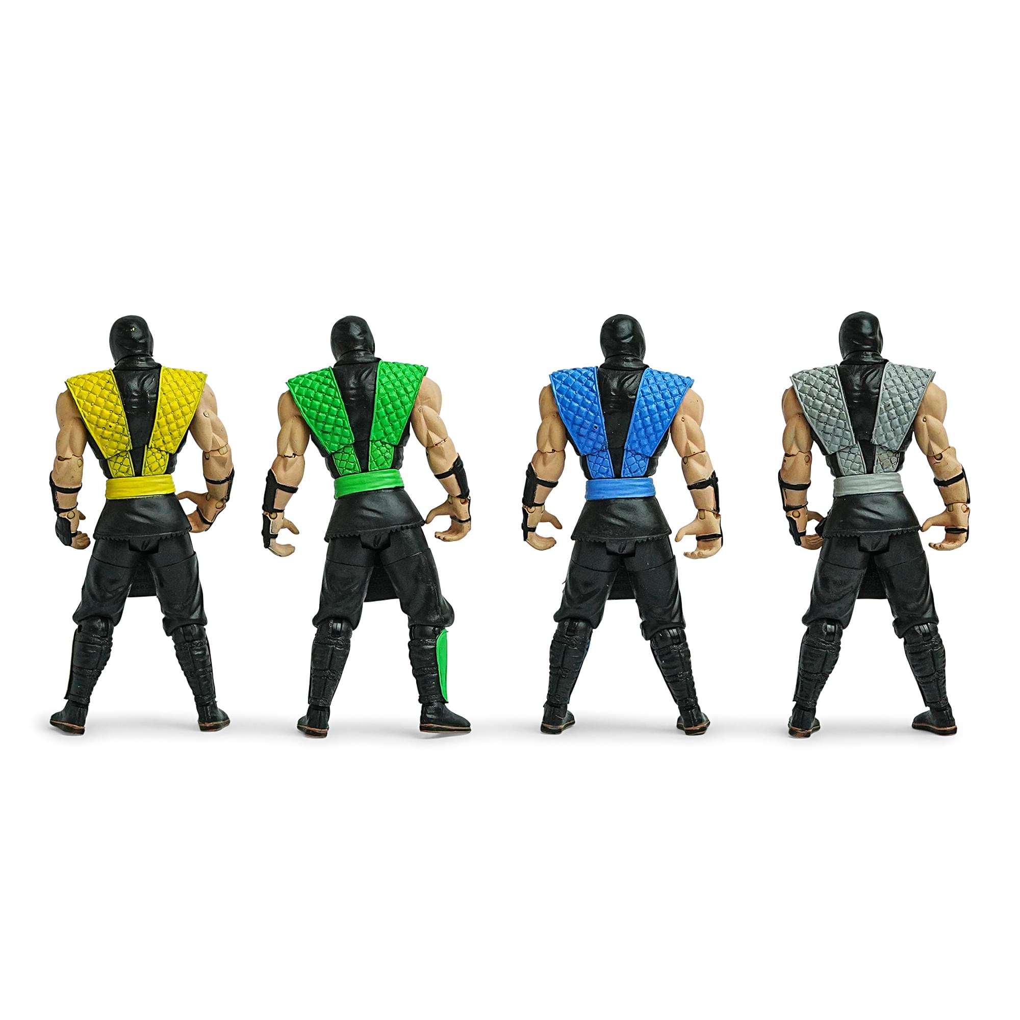 Mortal Kombat 6 Inch Action Figure 4 Pack