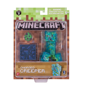 Minecraft 3" Action Figure: Charged Creeper