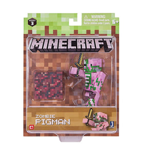 Minecraft 3" Action Figure: Zombie Pigman