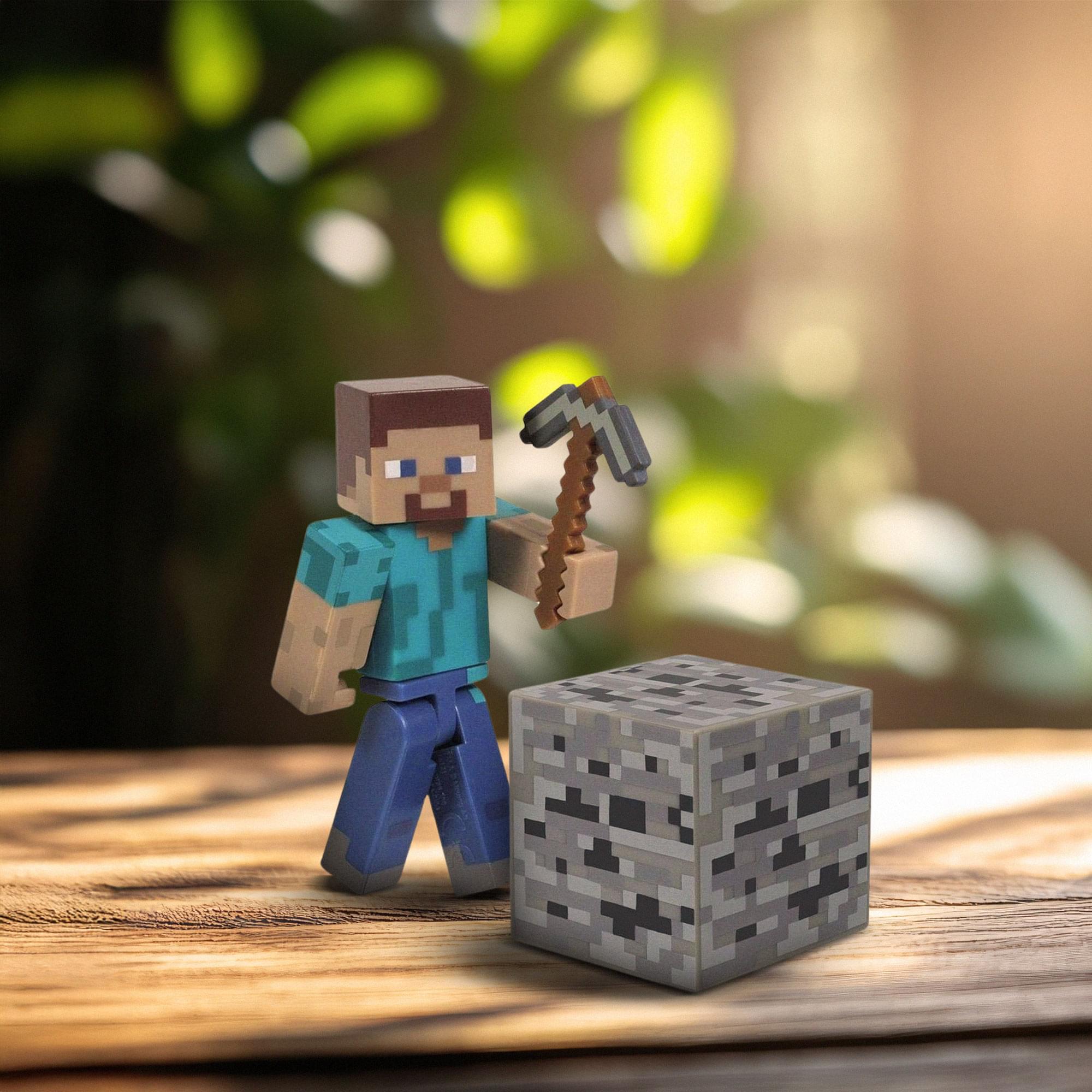 Minecraft 3" Series 1 Action Figure: Steve