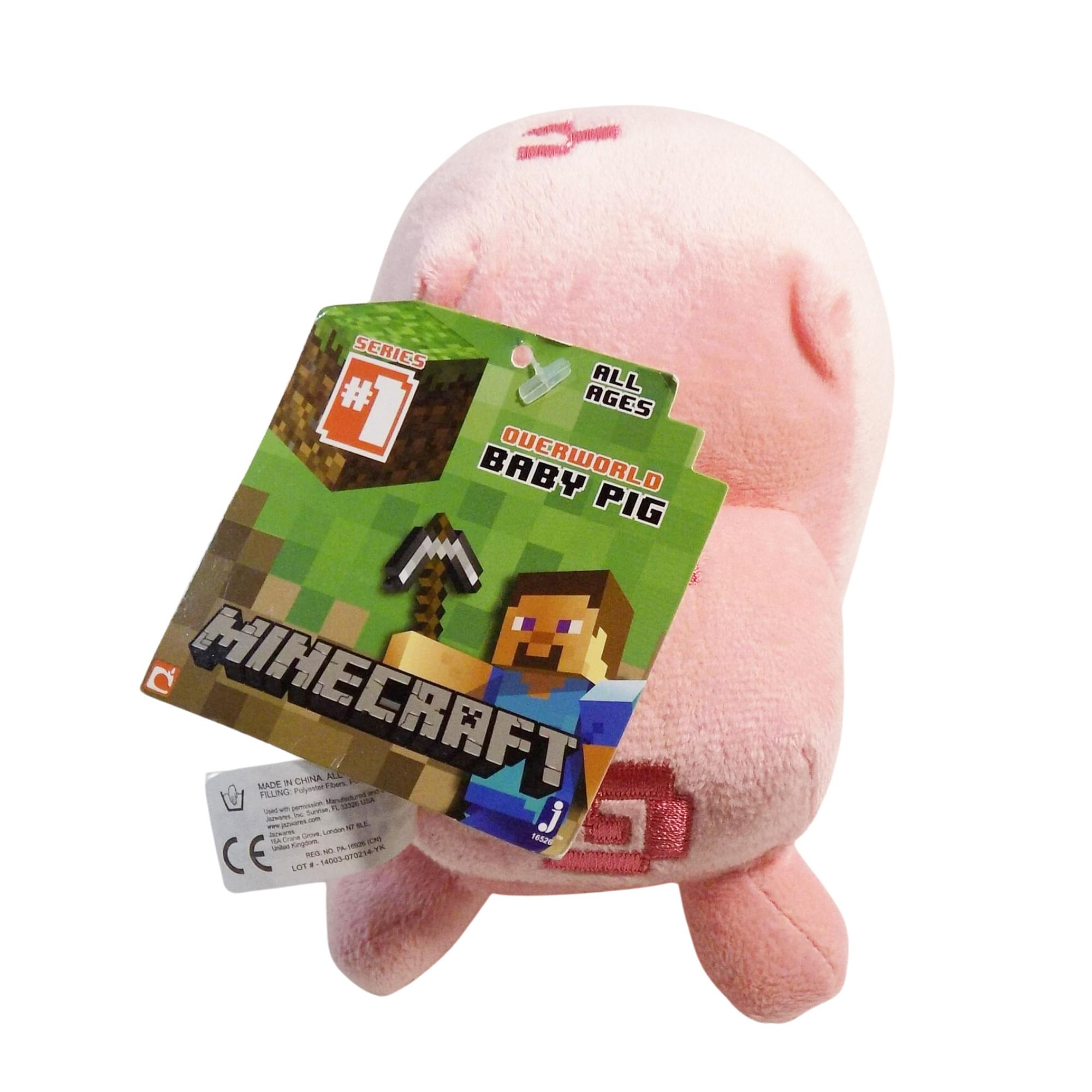 Minecraft 7" Plush: Baby Pig